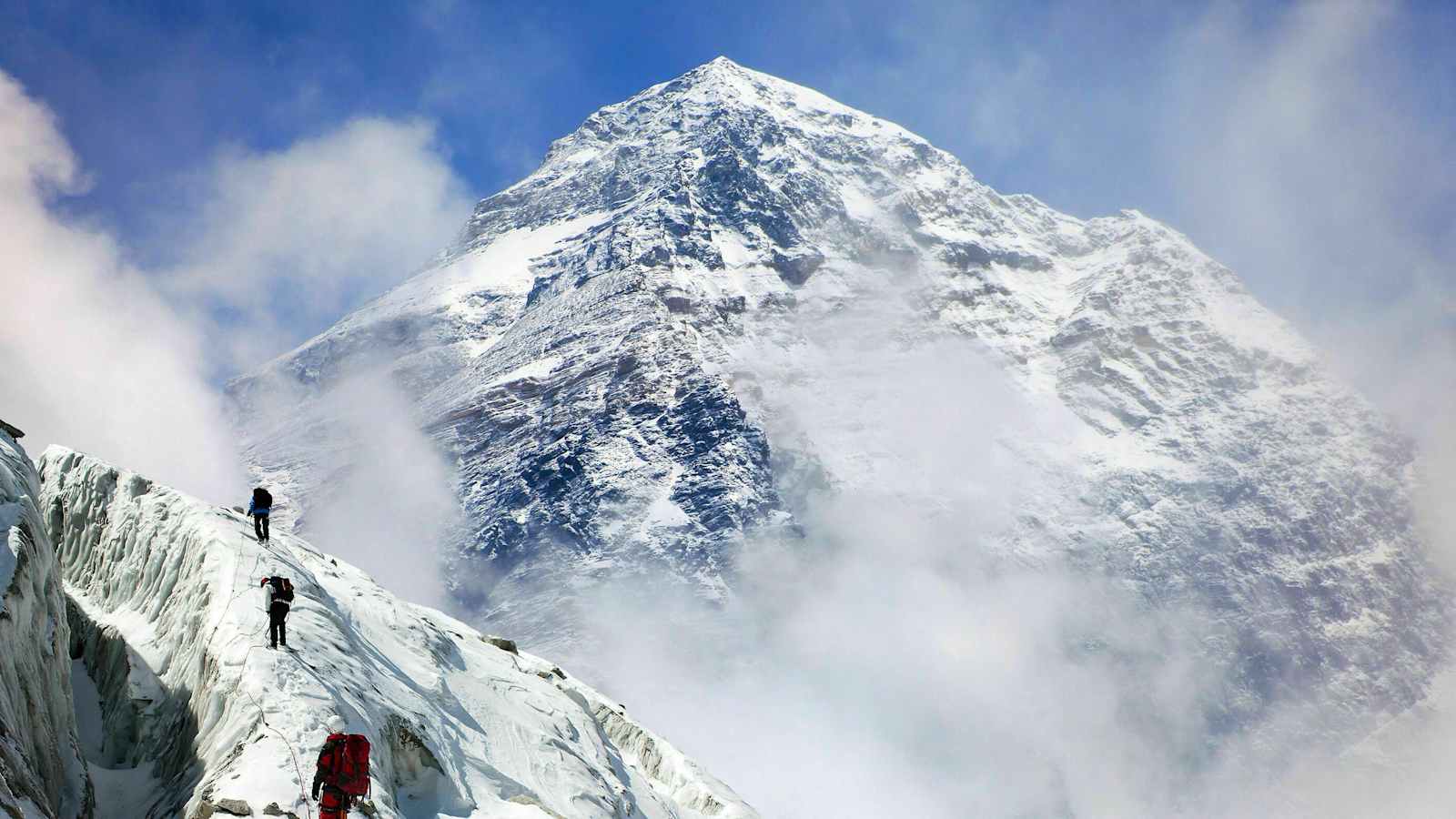 Mount Everest vom Kala Patthar aus betrachtet, Sagarmatha national park