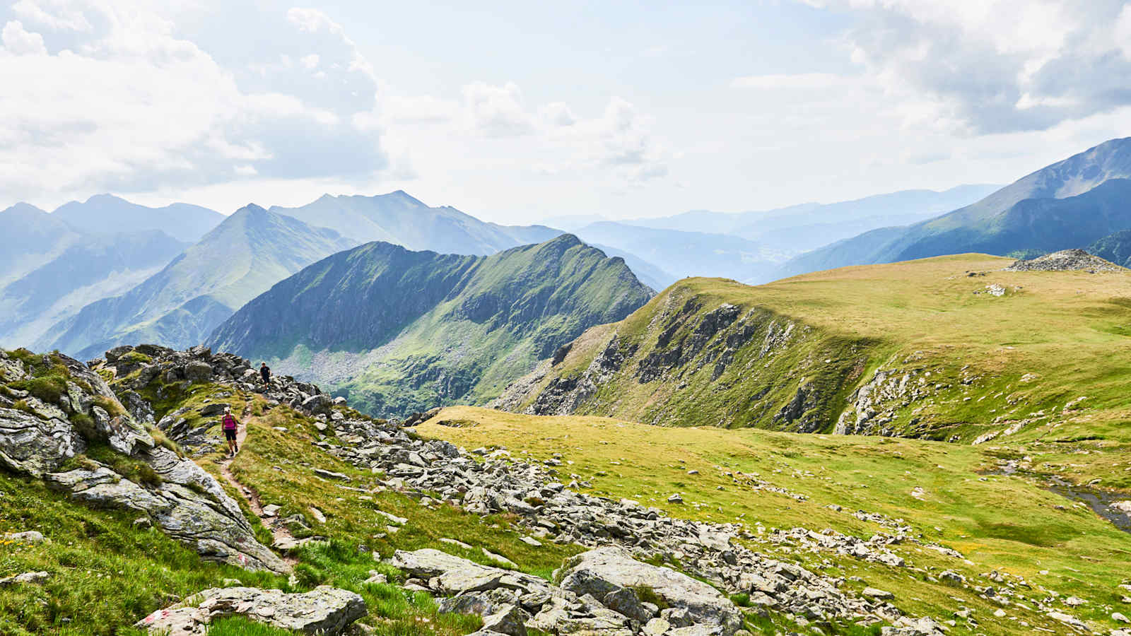 Das atemberaubende Panorama bis ins Murtal.