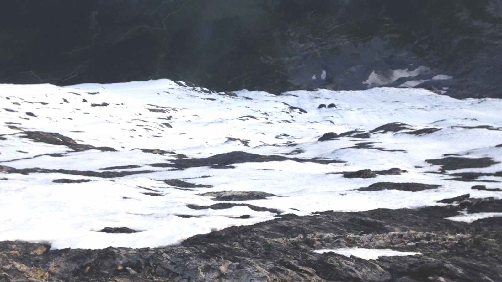 1.800 m Nordwand können entweder ganz viele oder bloß ein einziger Schritt 