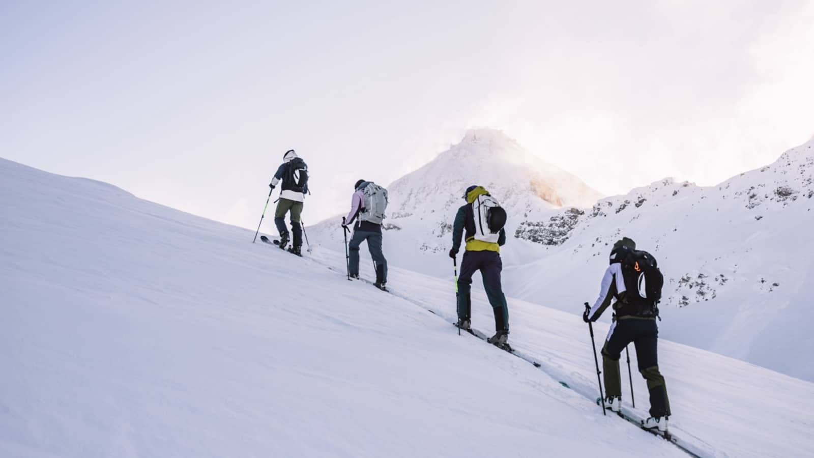 Skitour Aufstieg