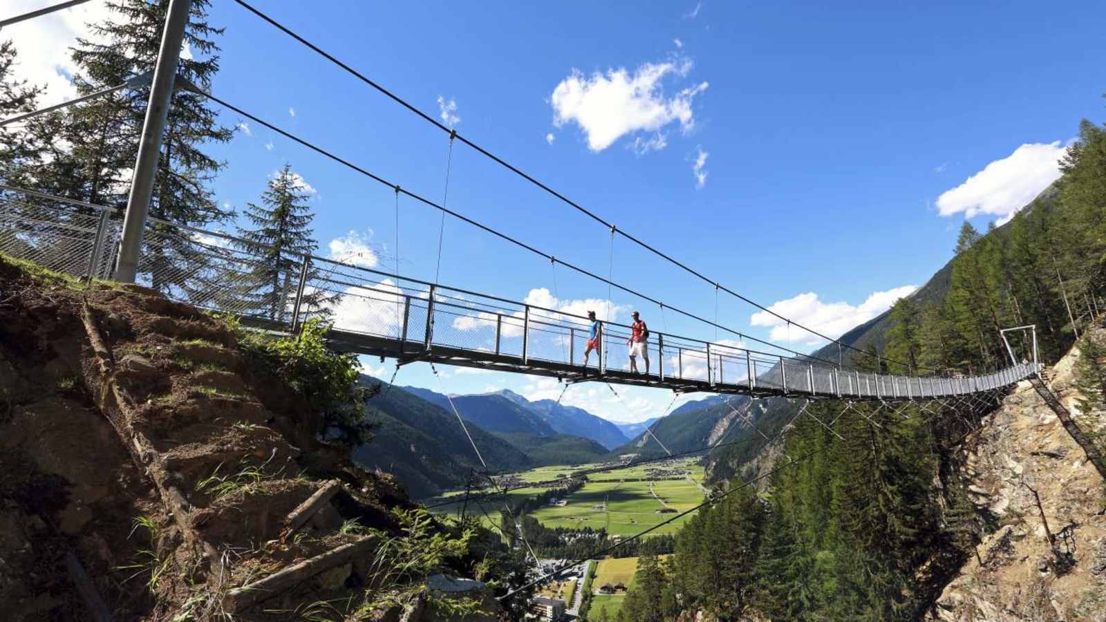 Hängebrücke Tour Brand-Burgstein