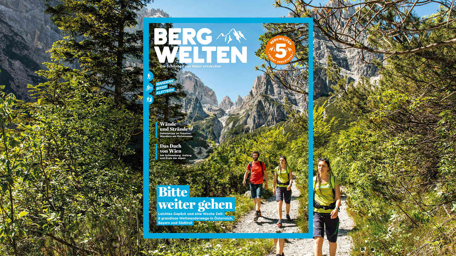 Bergwelten Magazin April/Mai 2020