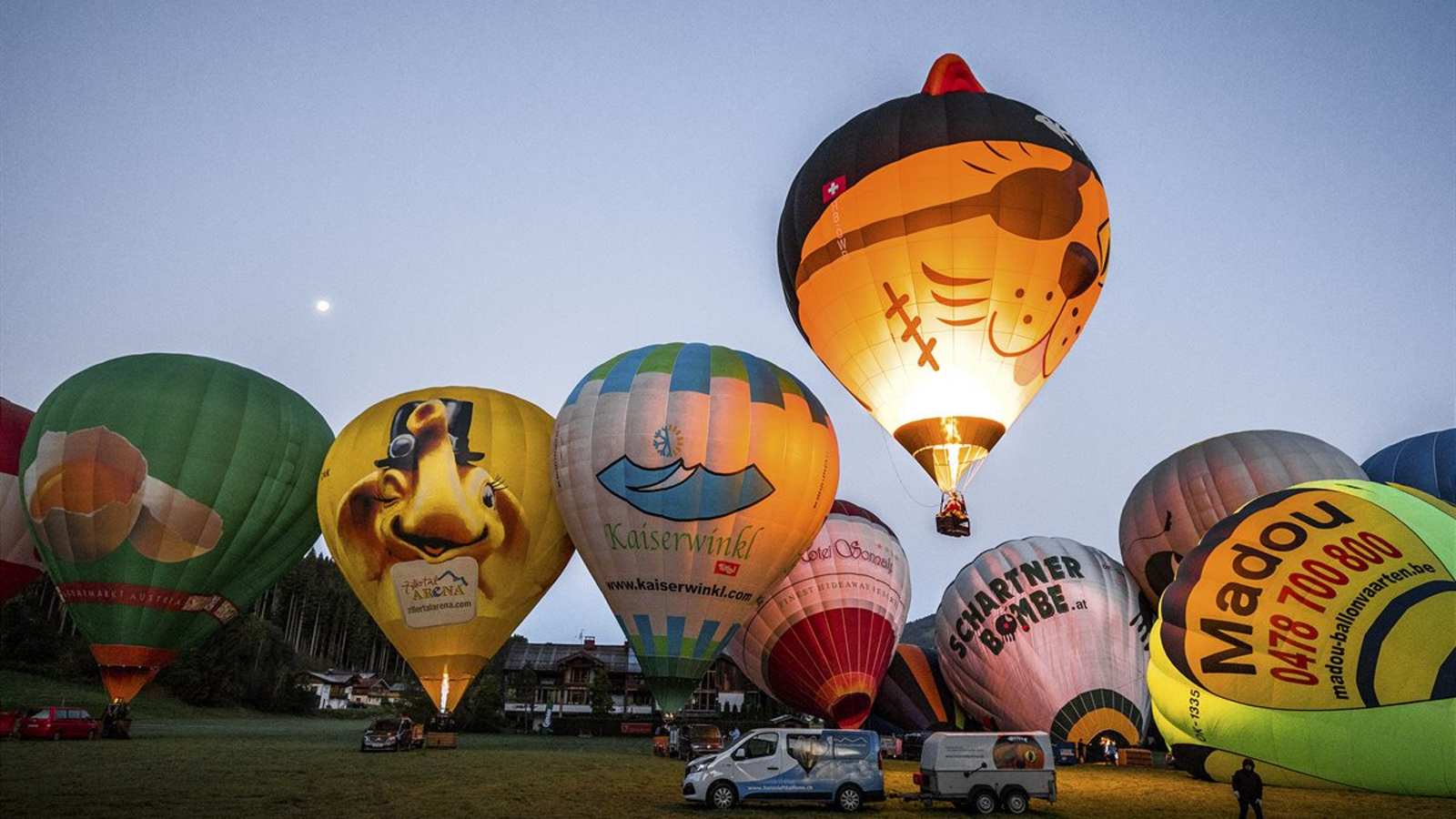 Heißluftballons Brixental