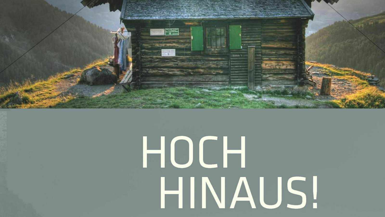 Hoch hinaus! Buch - Band 1