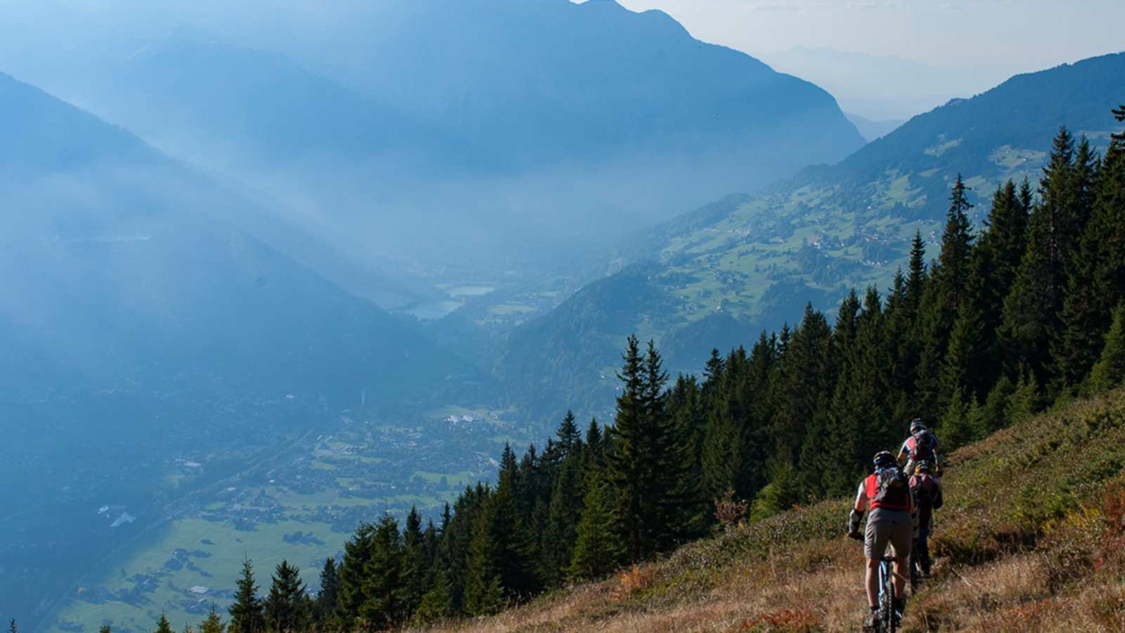 Hochjoch Lifinar Mountainbiken Montafon