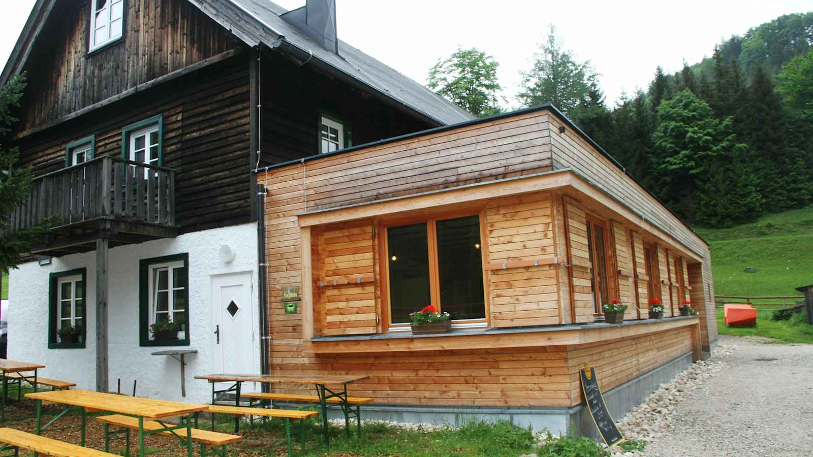 3D-Kartenausschnitt der Wanderung zur Lenggrieser Hütte in Bayern