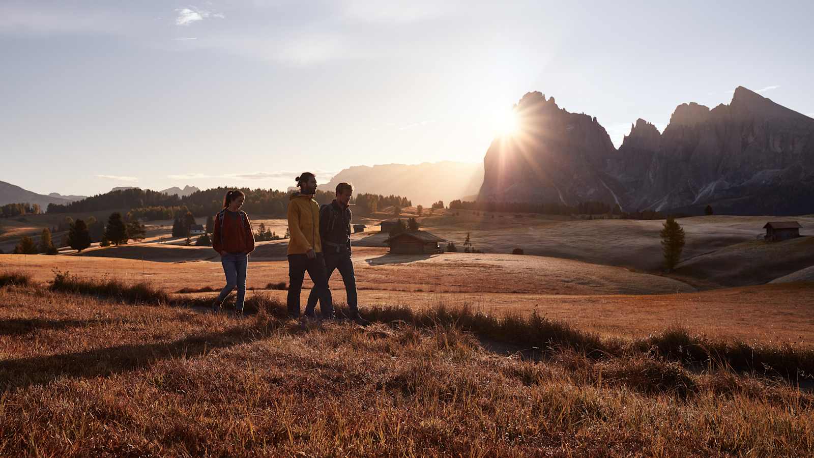 Die goldene Jahreszeit ist in der Dolomitenregion Seiser Alm besonders schön