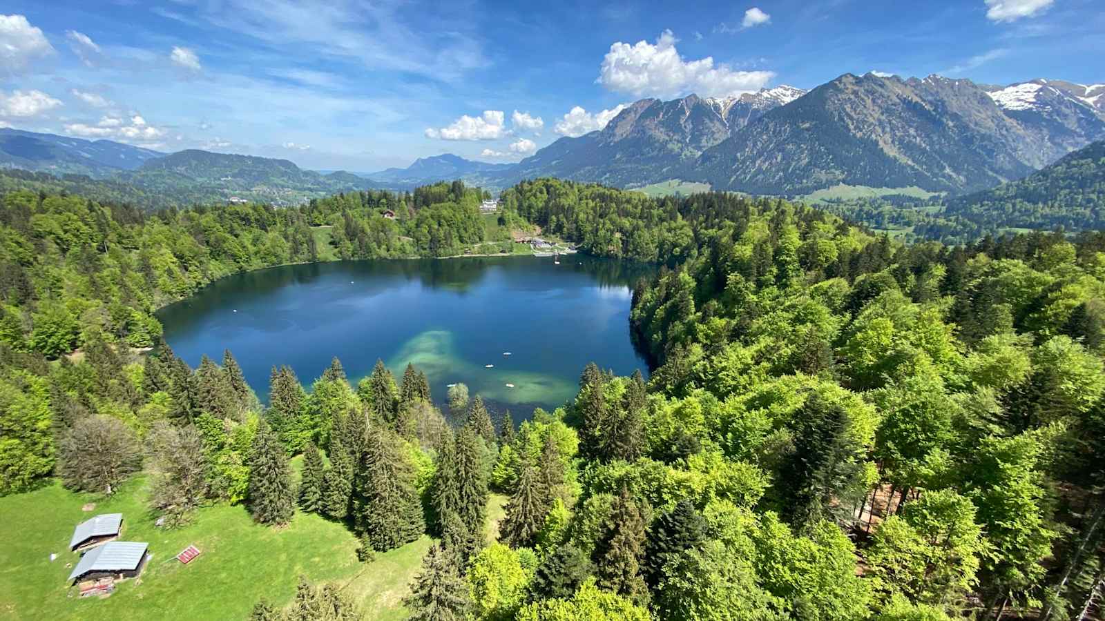 Der Freibergsee im Allgäu