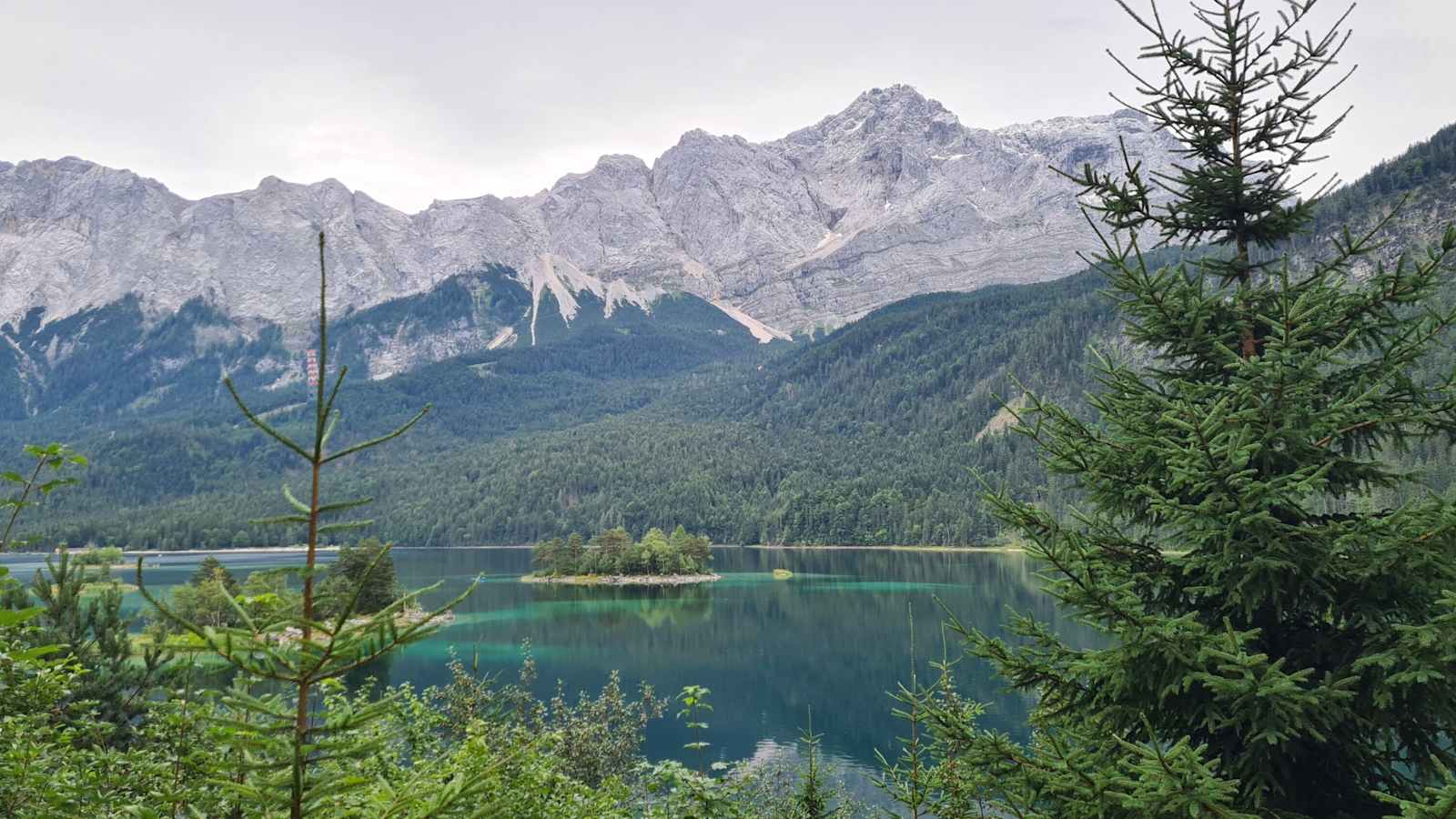 Eibsee, Zugspitze