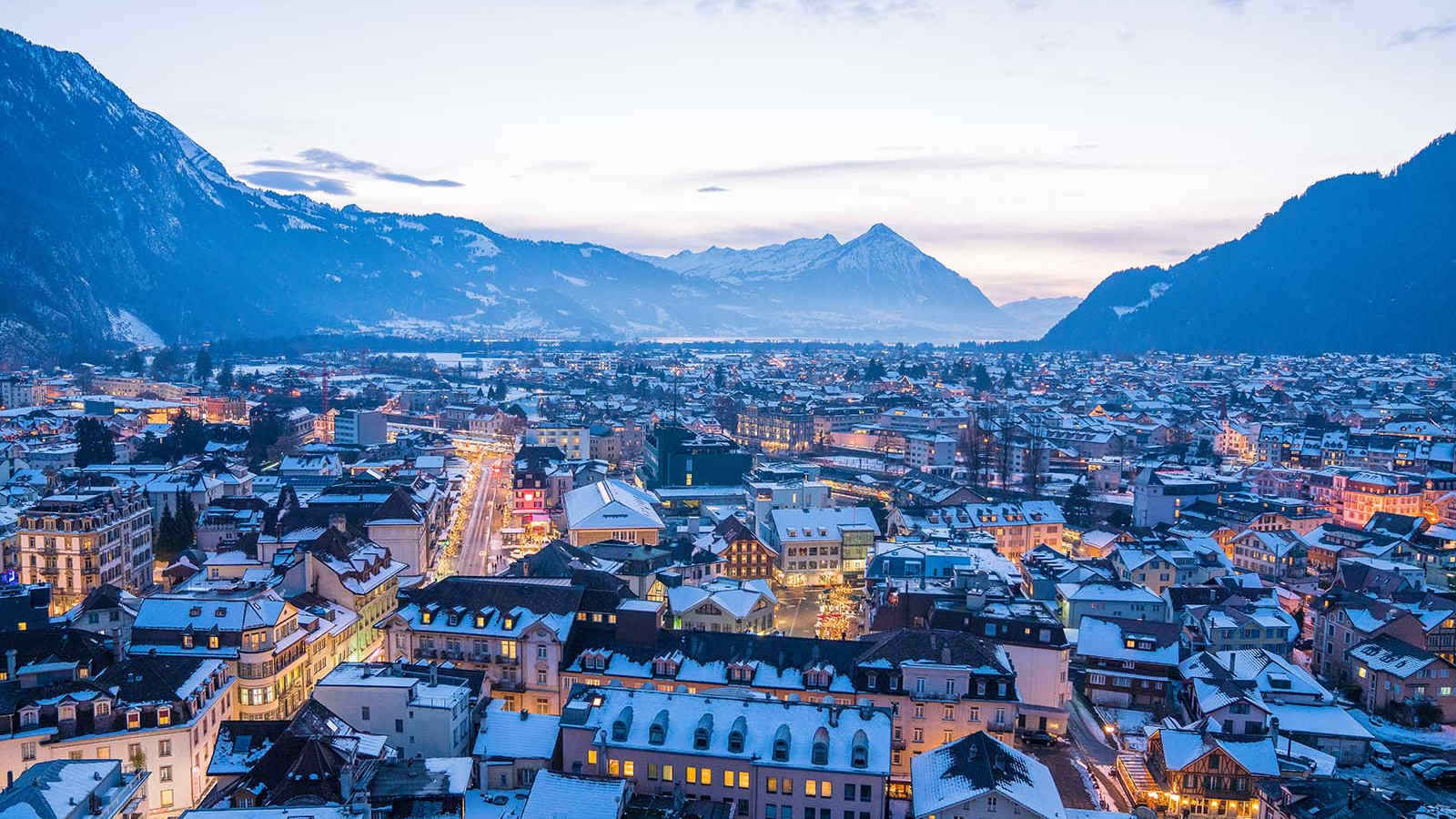 Interlaken: Perfekter Ausgangspunkt, um den Winter in allen Facetten zu erleben.