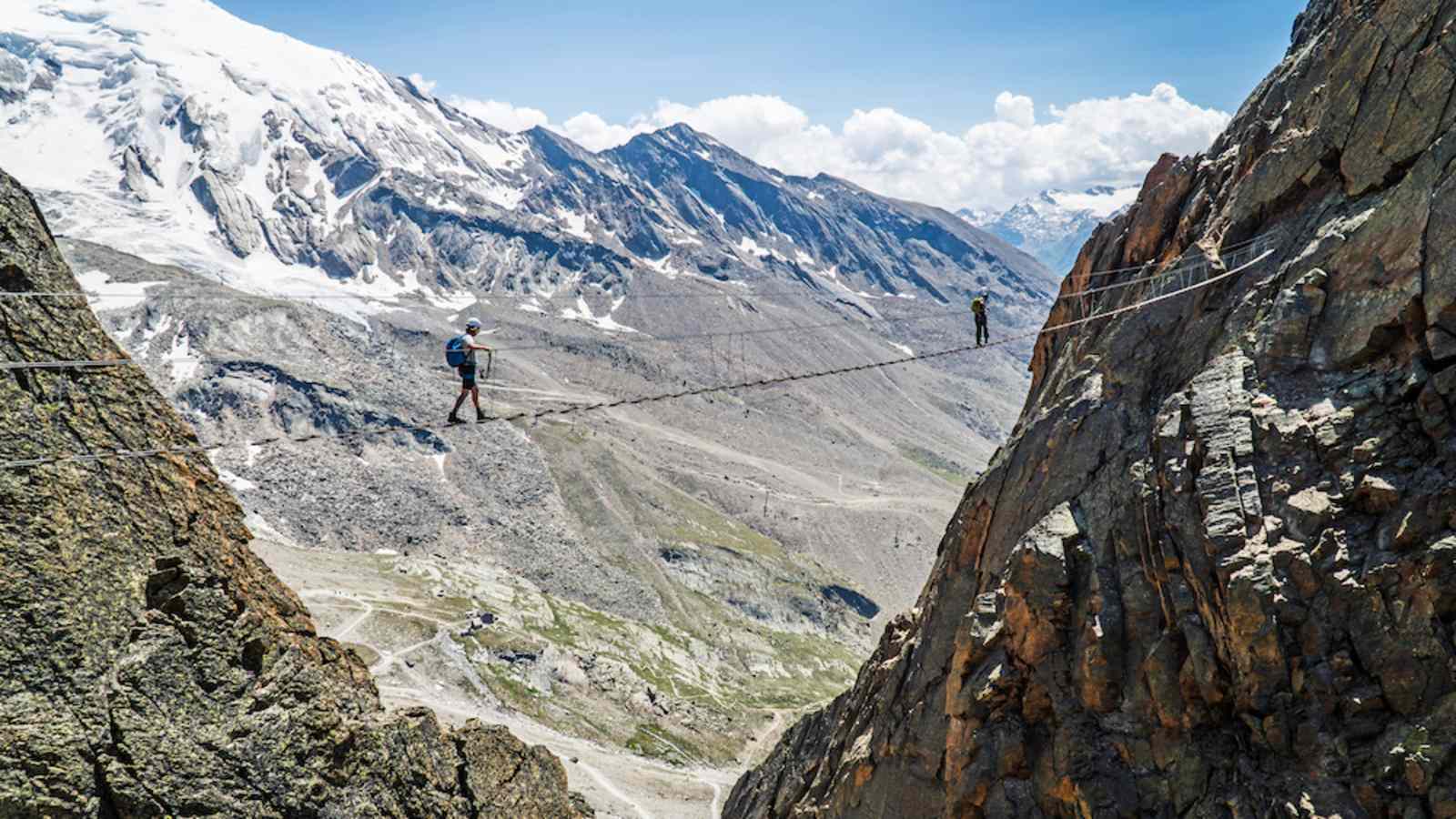 Klettersteig Jegihorn Saas-Grund