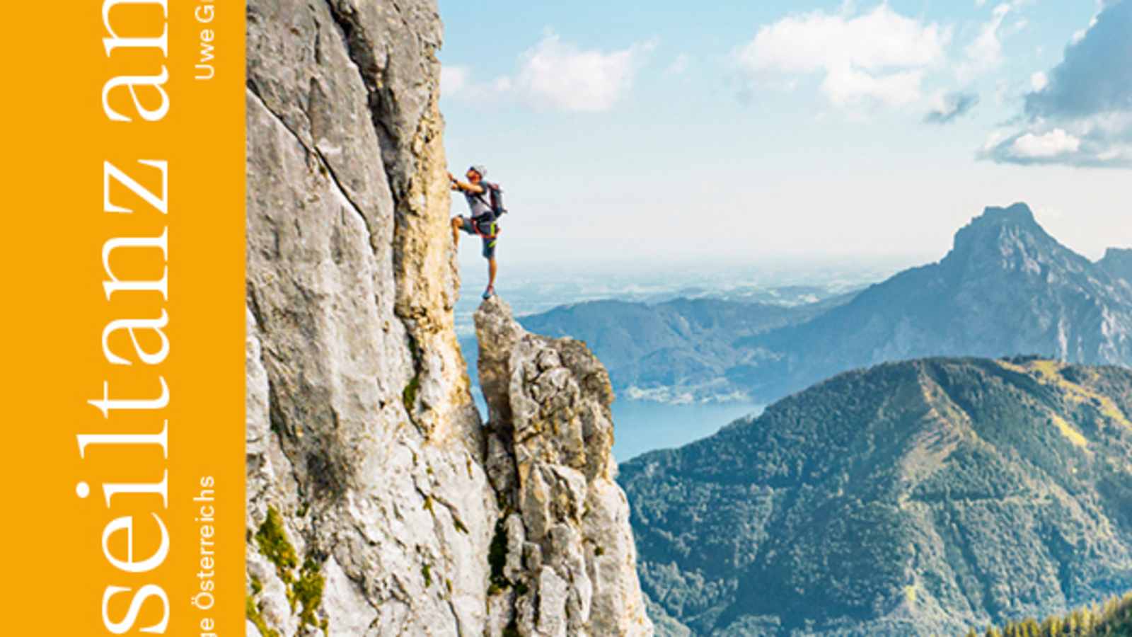 Drahtseiltanz am Fels