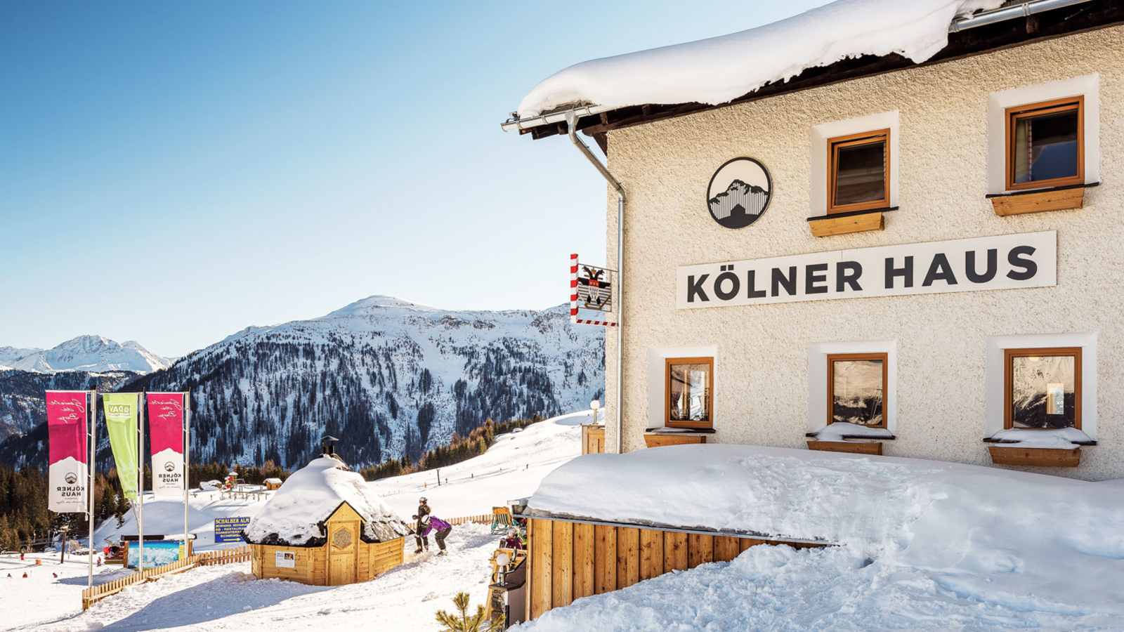 Kölner Haus in der Samnaungruppe in Tirol