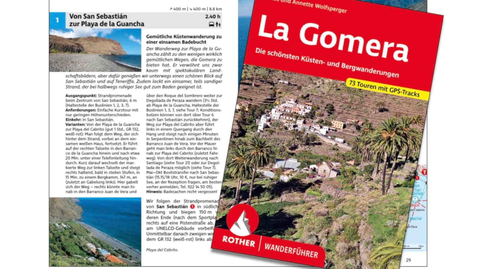 Der Rother-Wanderführer „La Gomera“