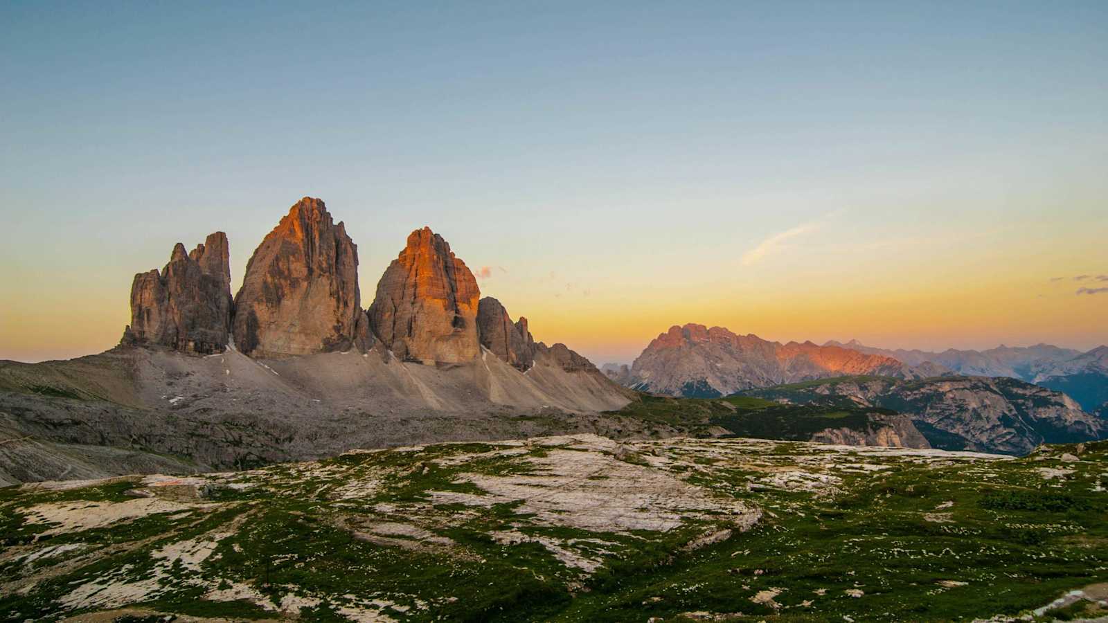 Die Drei Zinnen - Wahrzeichen des gleichnamigen Naturparks