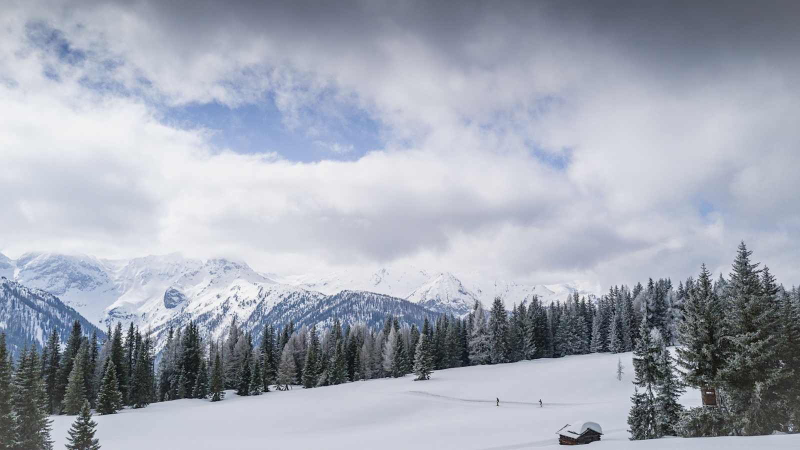 Ausblick vom Dorfberg oberhalb von Kartitsch