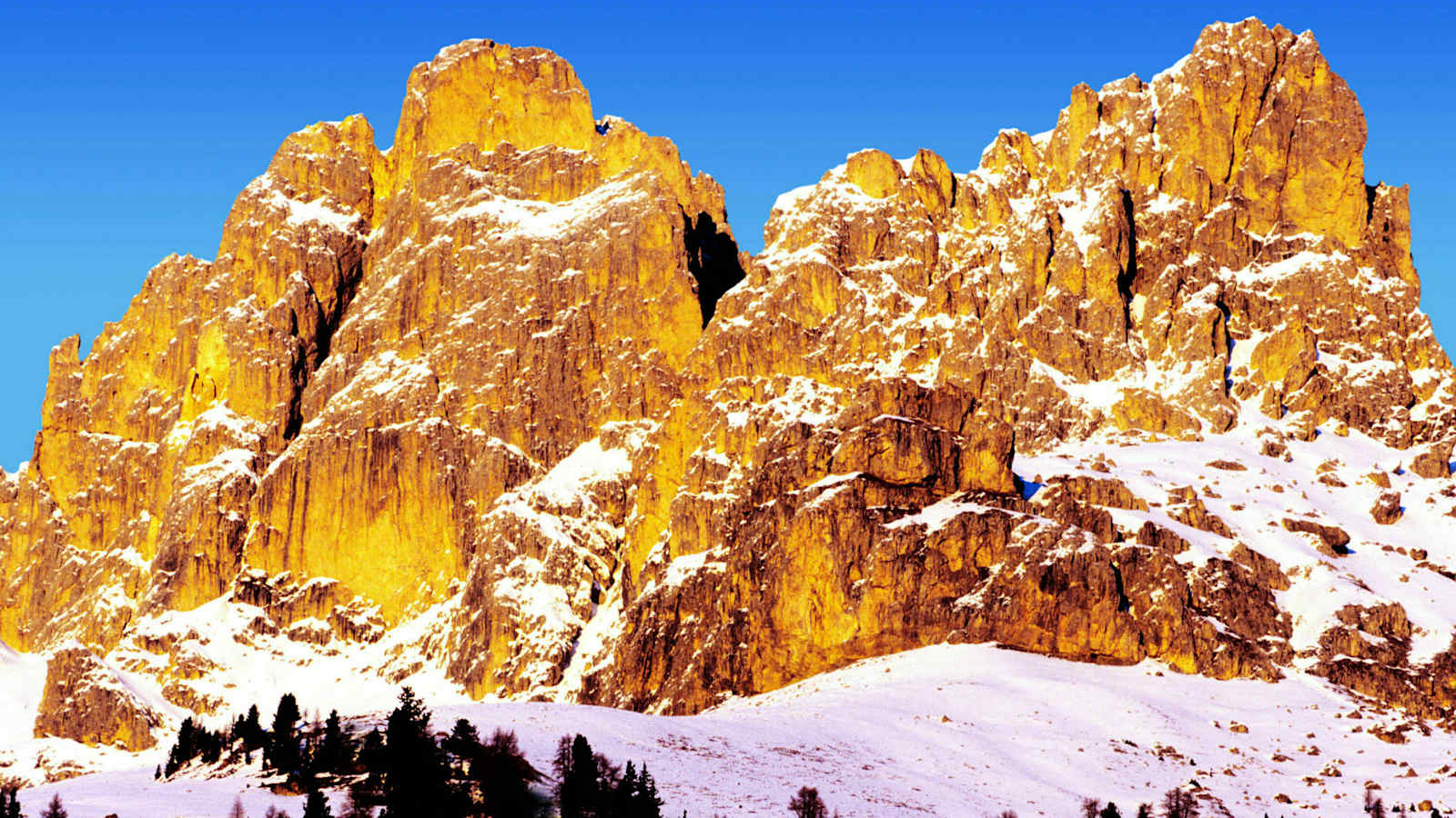 Südtirol: Latemar in den Dolomiten