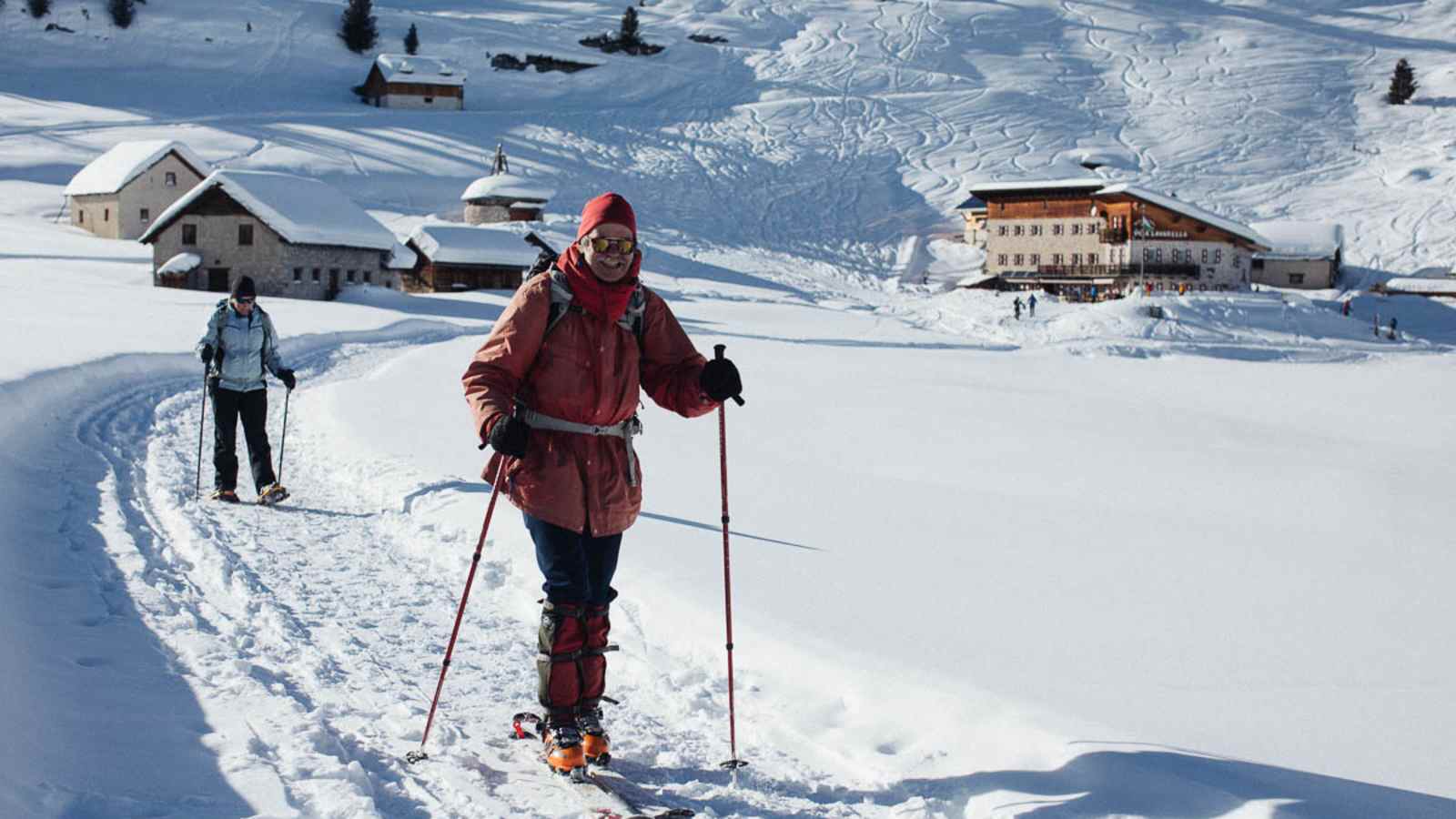 Skitouren rund um die Lavarellahütte 