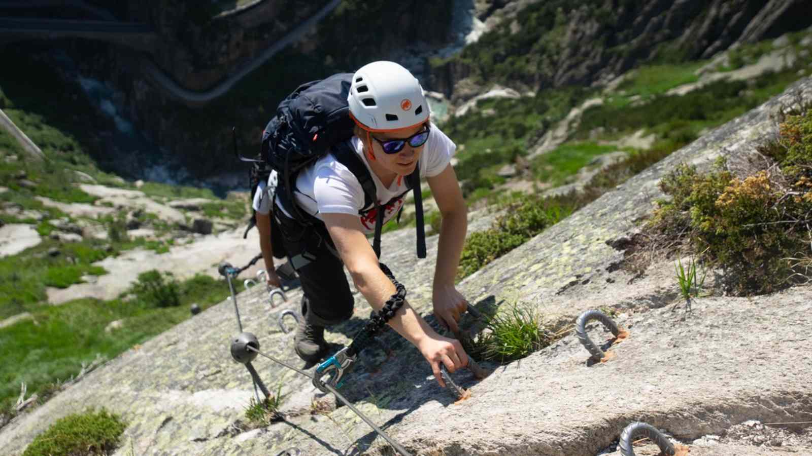 Hoch hinaus am Diavolo-Klettersteig in der Schöllenenschlucht