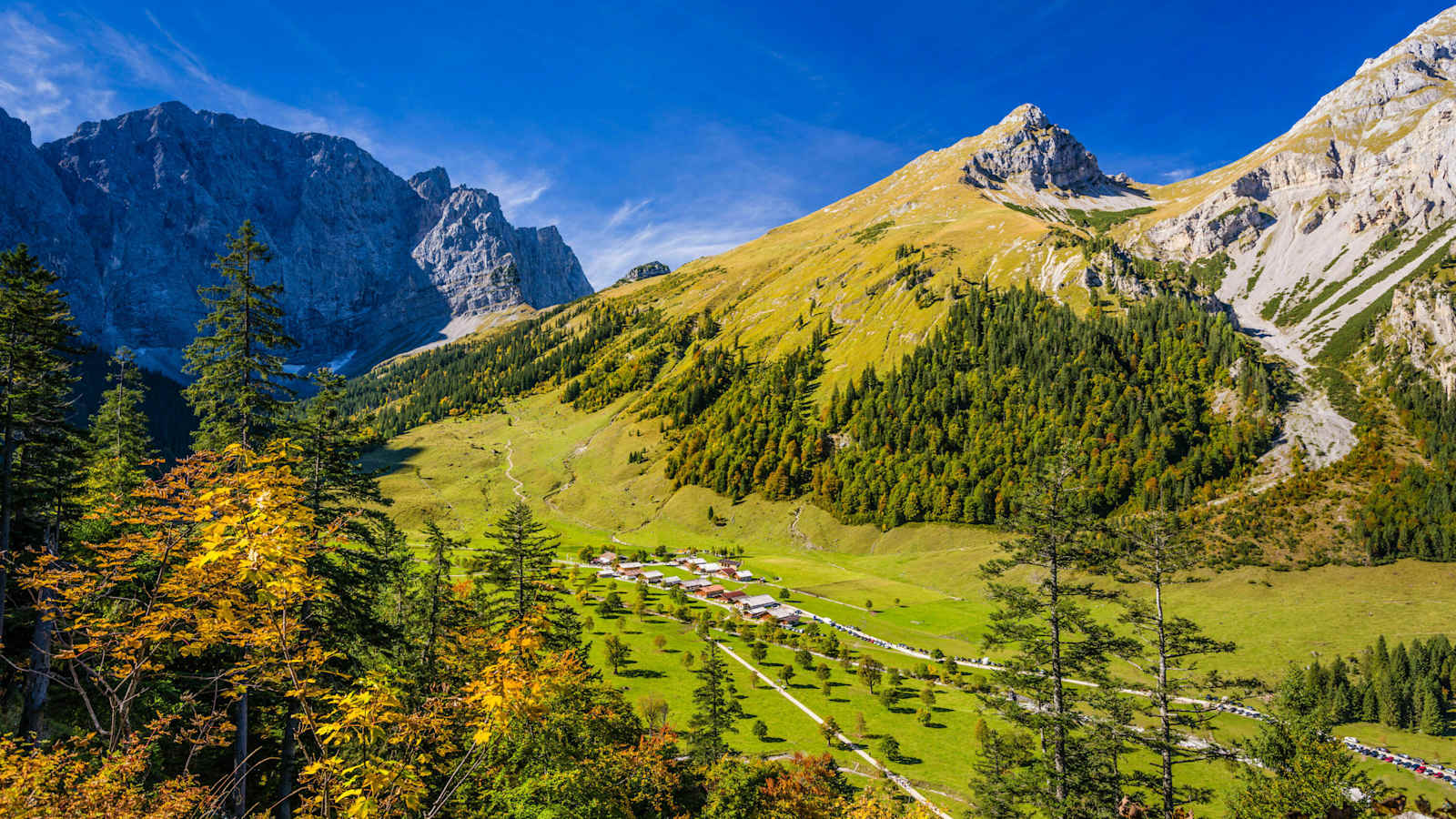 Naturpark Karwendel Almendorf Eng