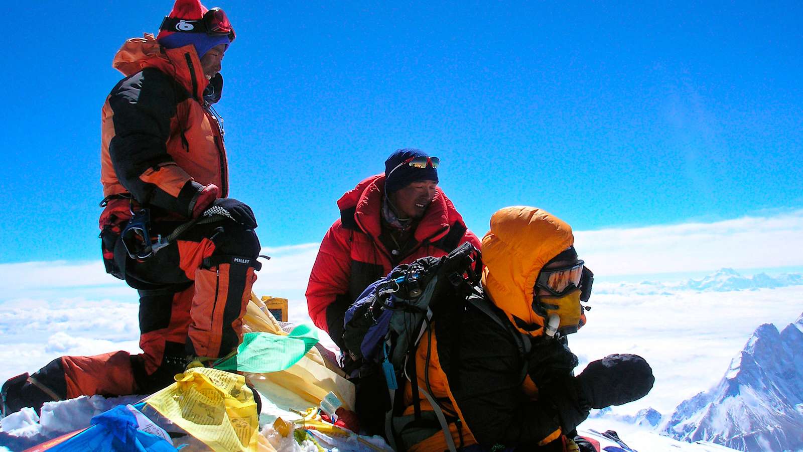 Der 8.848 Meter hohe Mount Everest wird für die meisten seiner Besteiger nur durch künstlichen Sauerstoff möglich