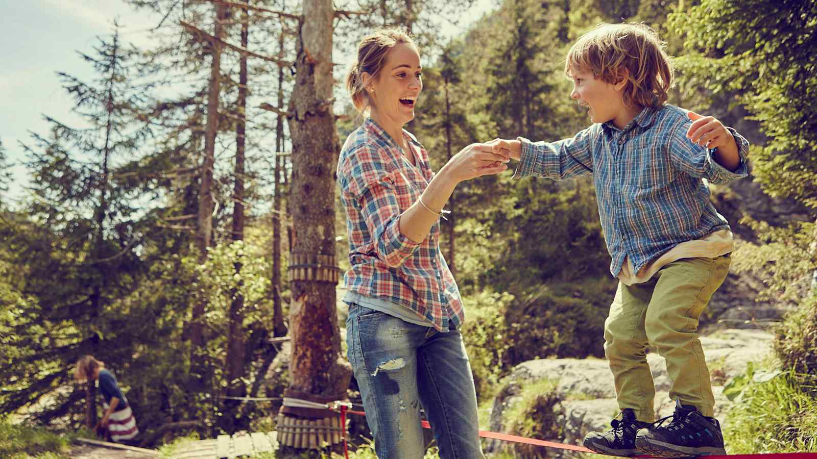 Slacklinen für Kinder und Anfänger