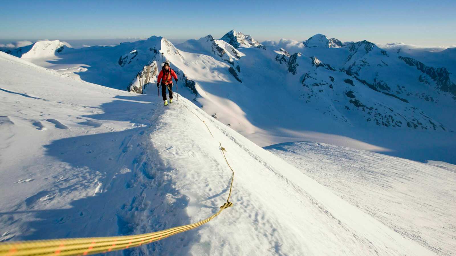 Skihochtour in den Walliser Alpen