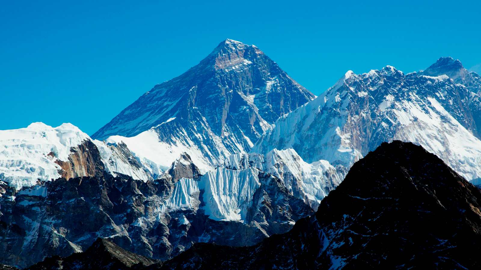 Der Mount Everest (8.848 m)