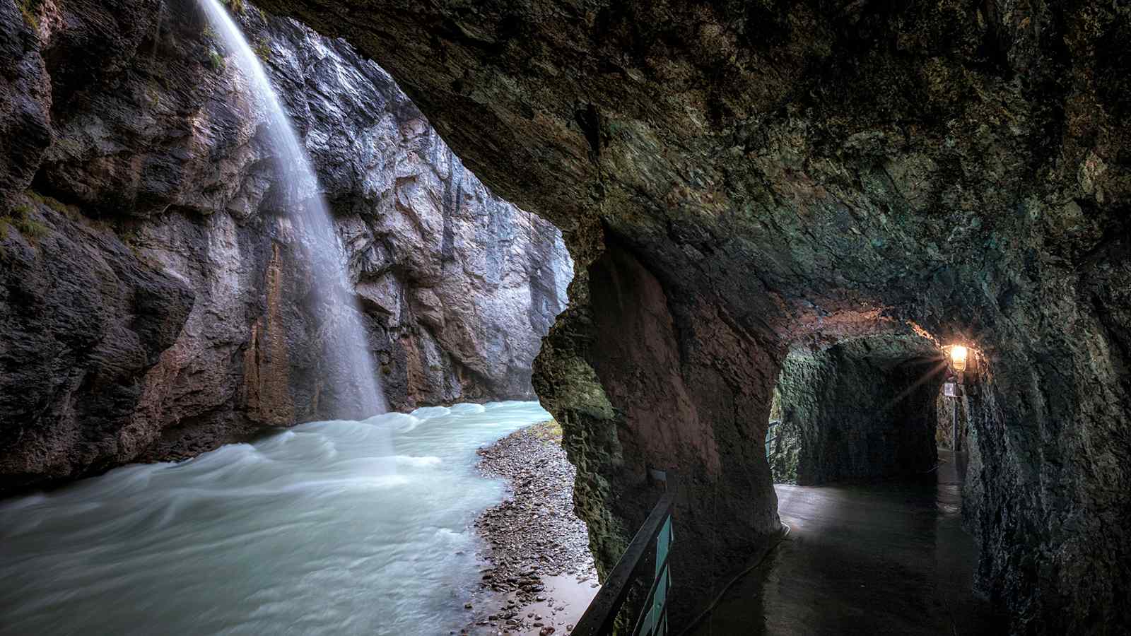 Die Aareschlucht im Haslital