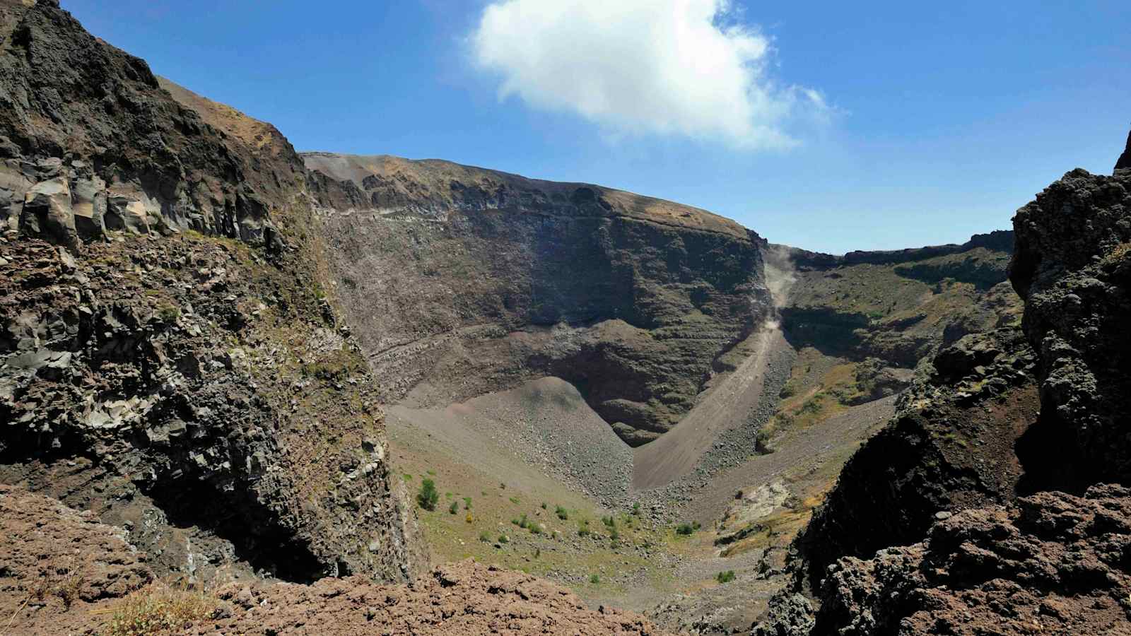 Der berühmteste Vulkan Europas befindet sich im Nationalpark Vesuv.