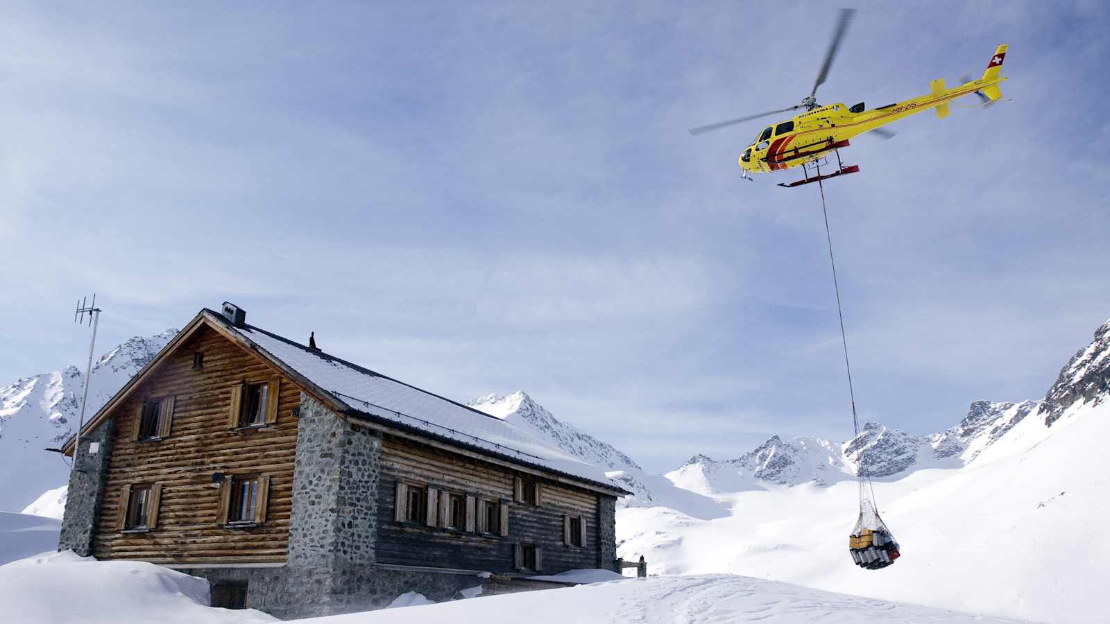 Die Jenatschhütte in Graubünden