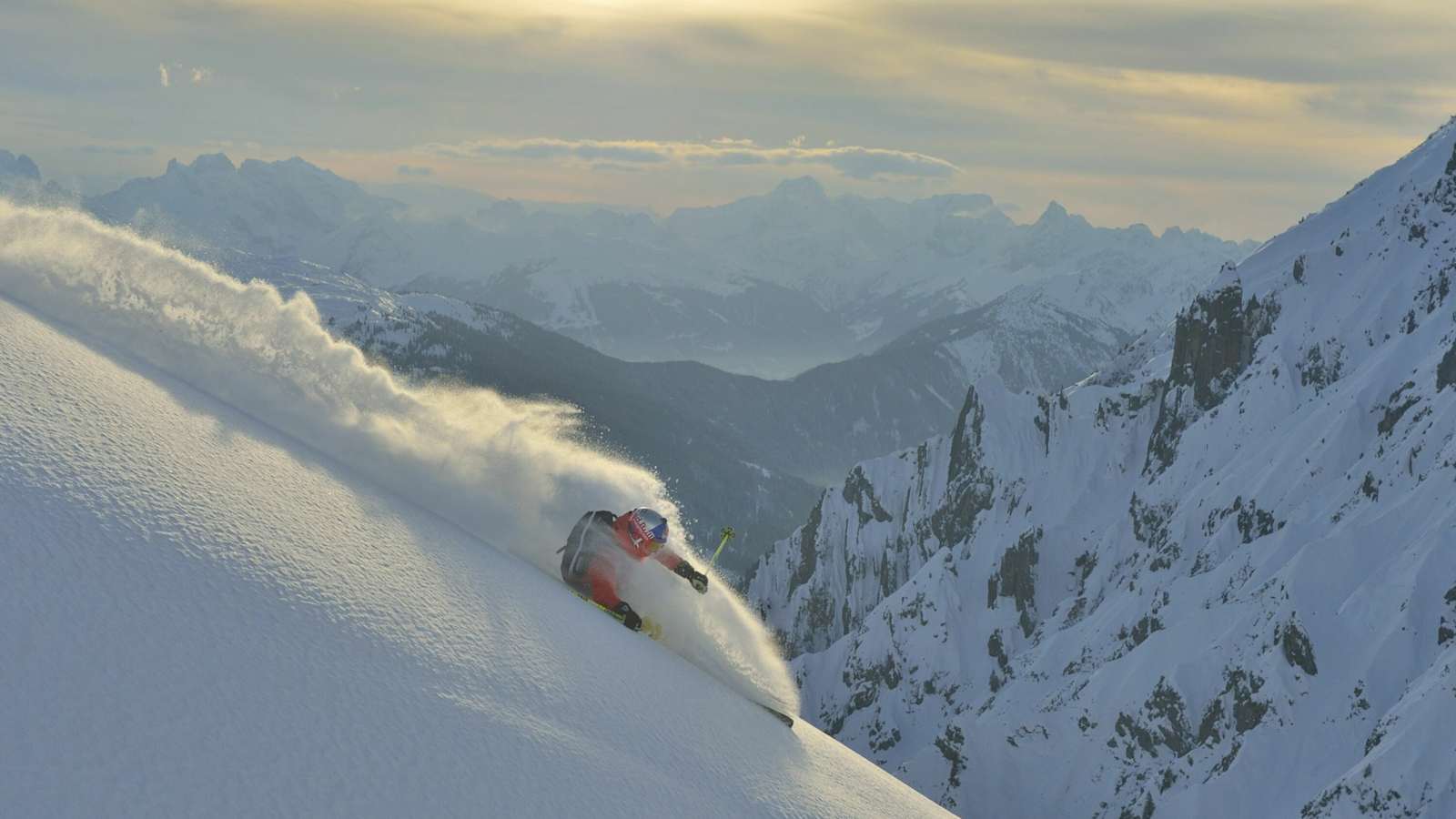 Nadine Wallner am Arlberg