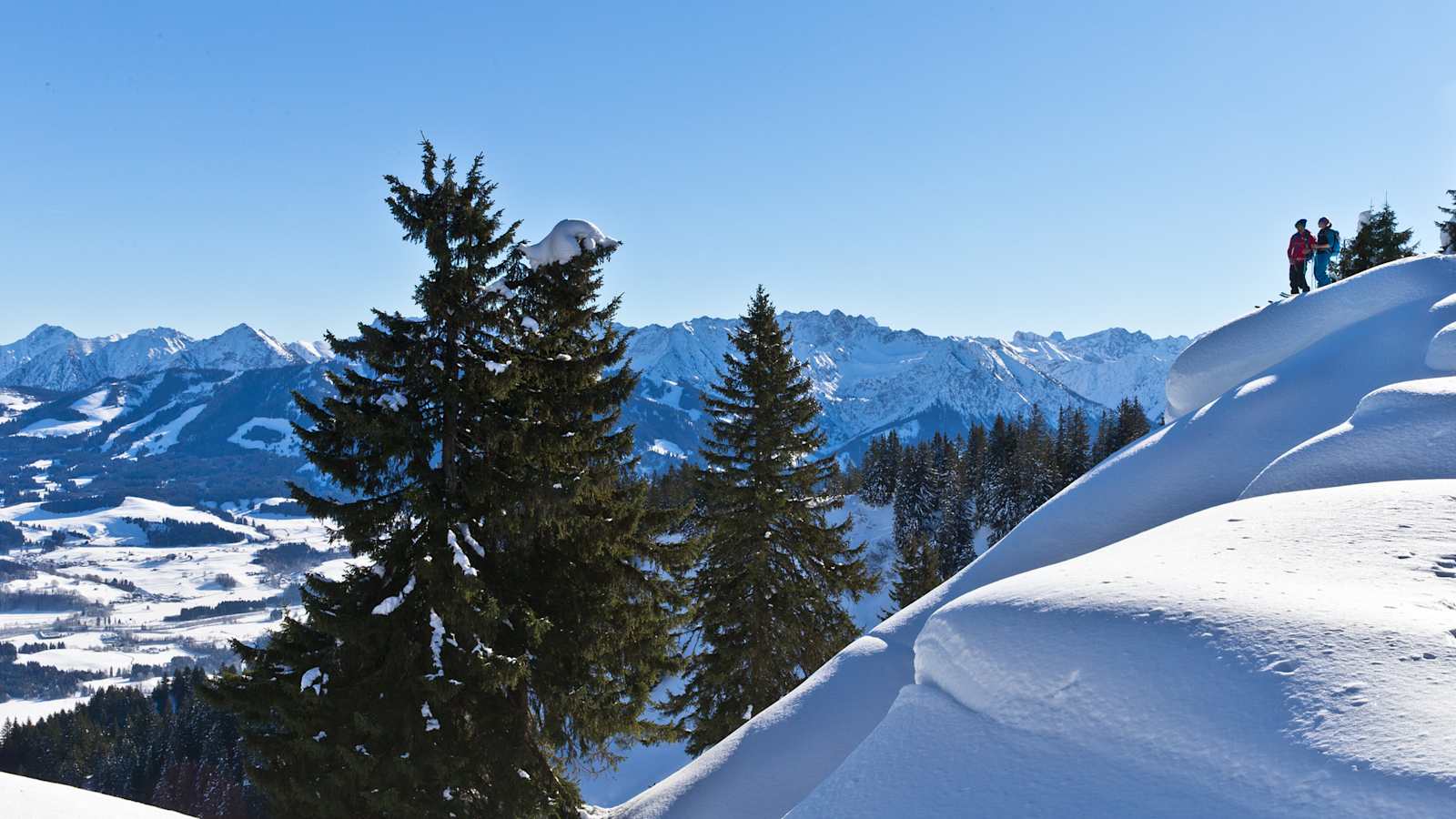 Sagenhaftes Bergpanorama.