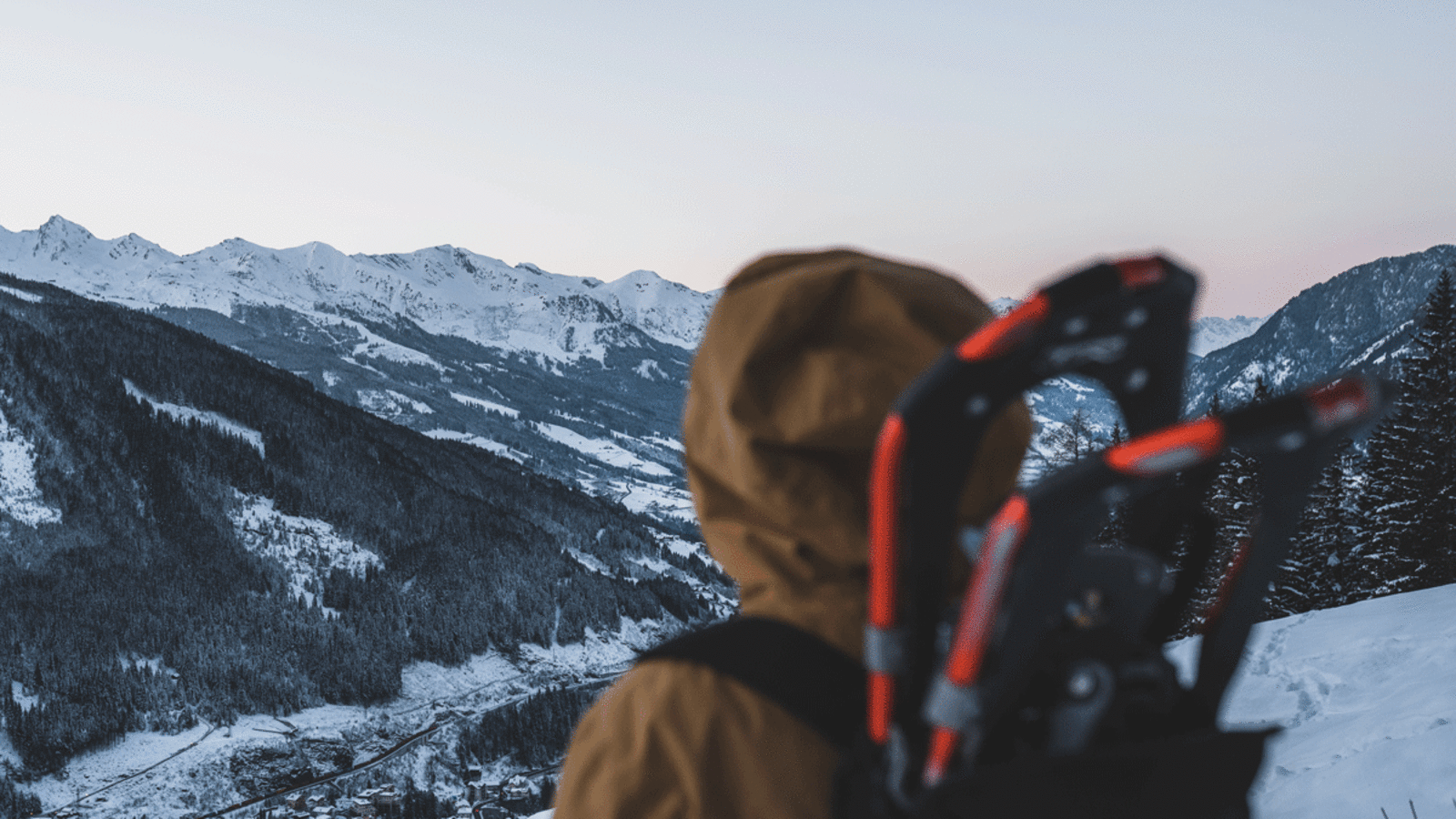 Die blaue Stunde: Ein letzter Blick über das Gasteinertal, bevor es zurück ins Hotel geht