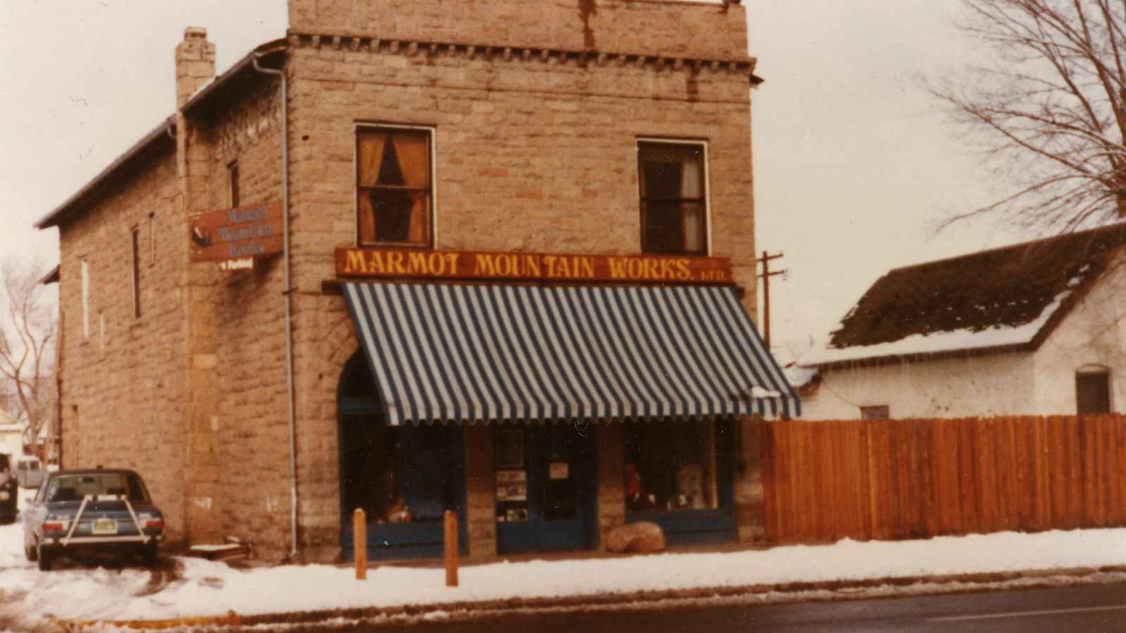 Die erste Firmenzentrale von MARMOT in Colorado, USA.