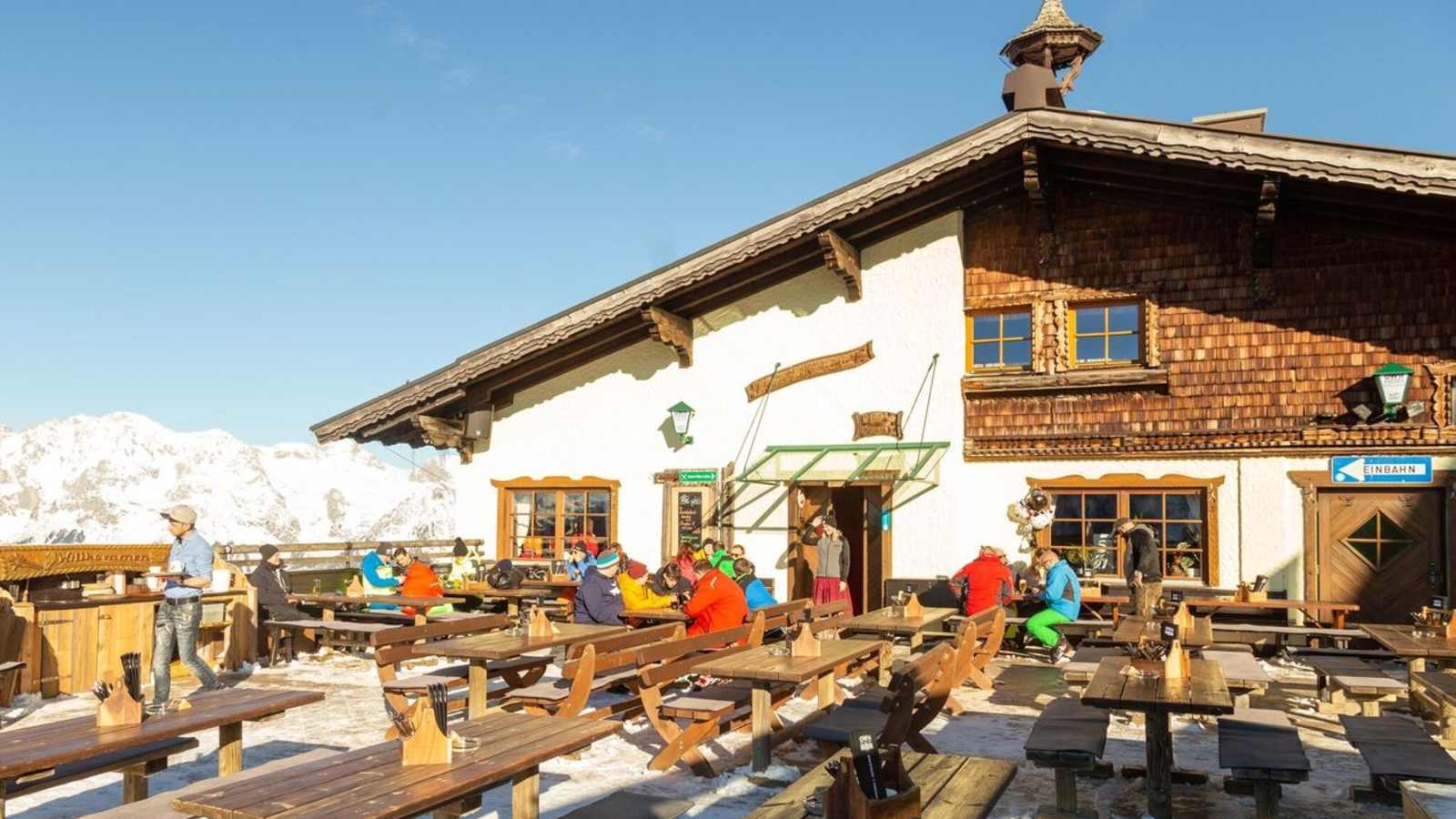 Der Berggasthof Tauernblick ist heute Onkel Willy's Hütte.