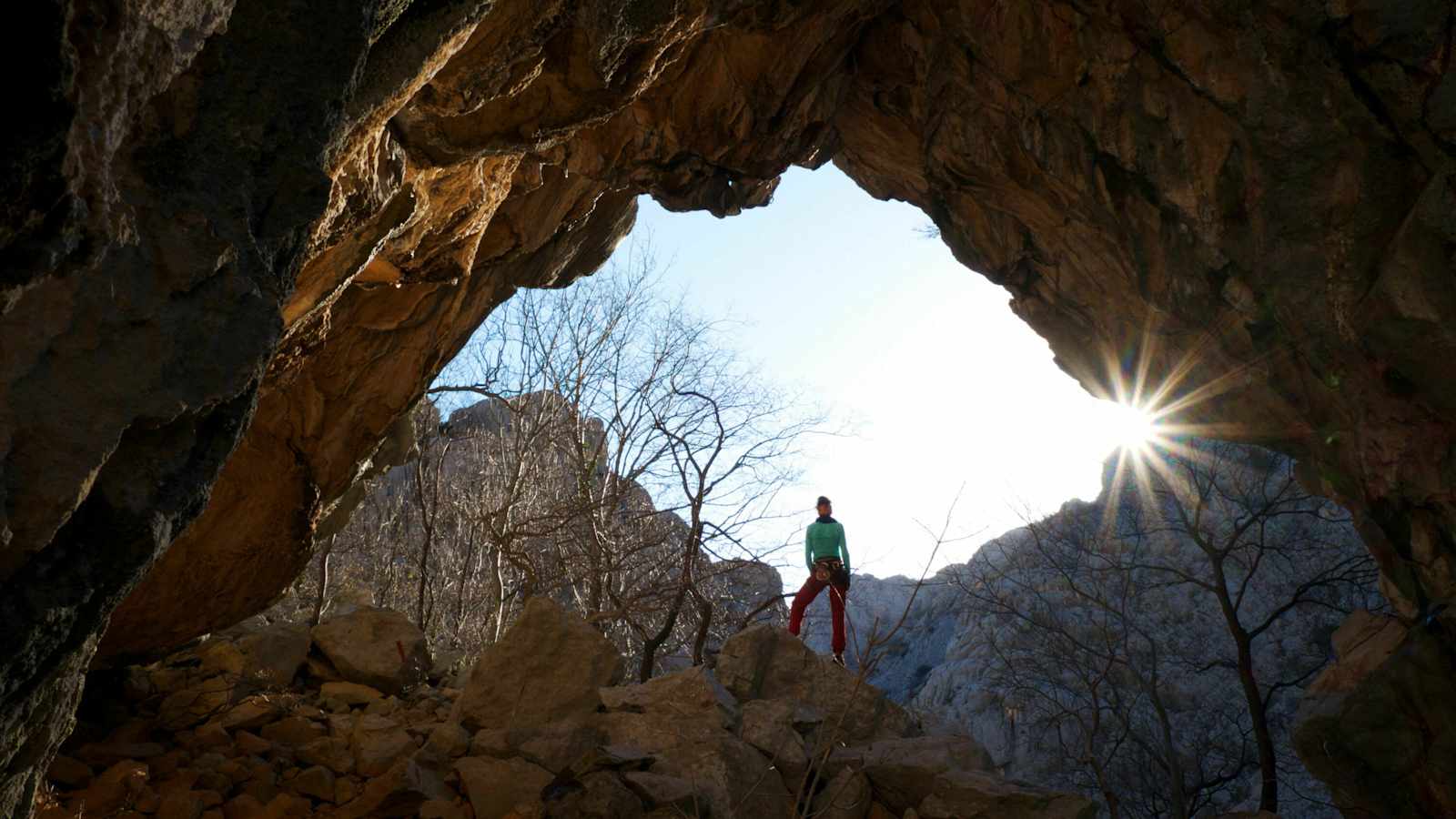 Wandern und Klettern im Paklenica Nationalpark, Kroatien