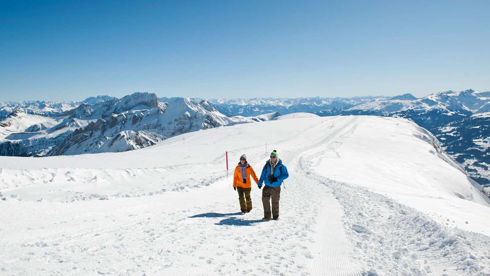 Panoramarundweg Rosenboden in der Schweiz