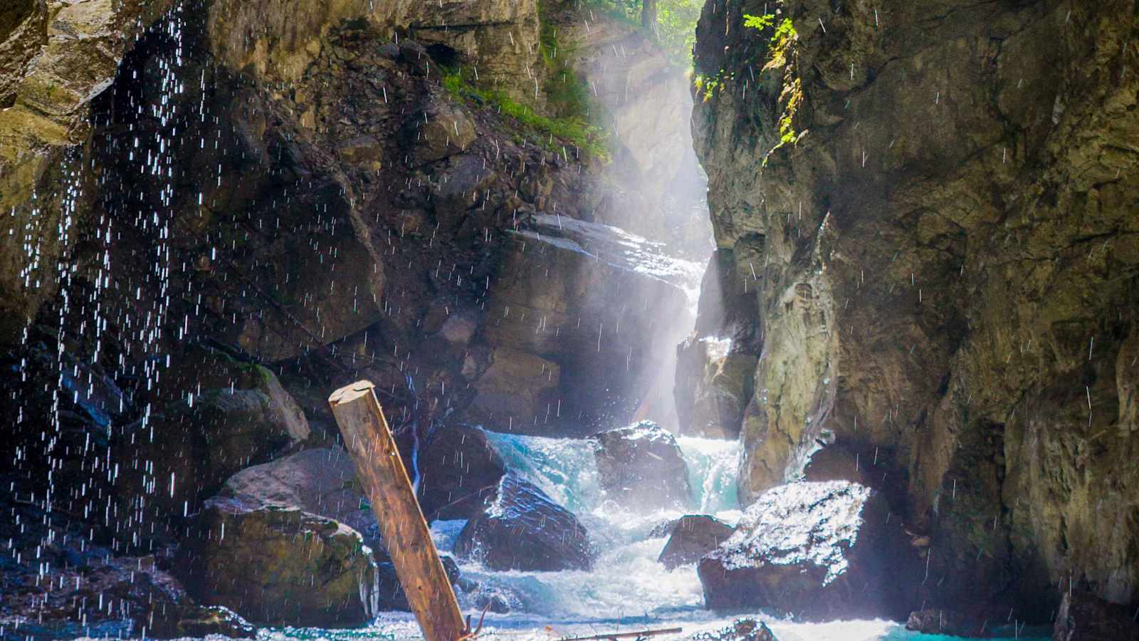 Partnachklamm im Wettersteingebirge in Bayern