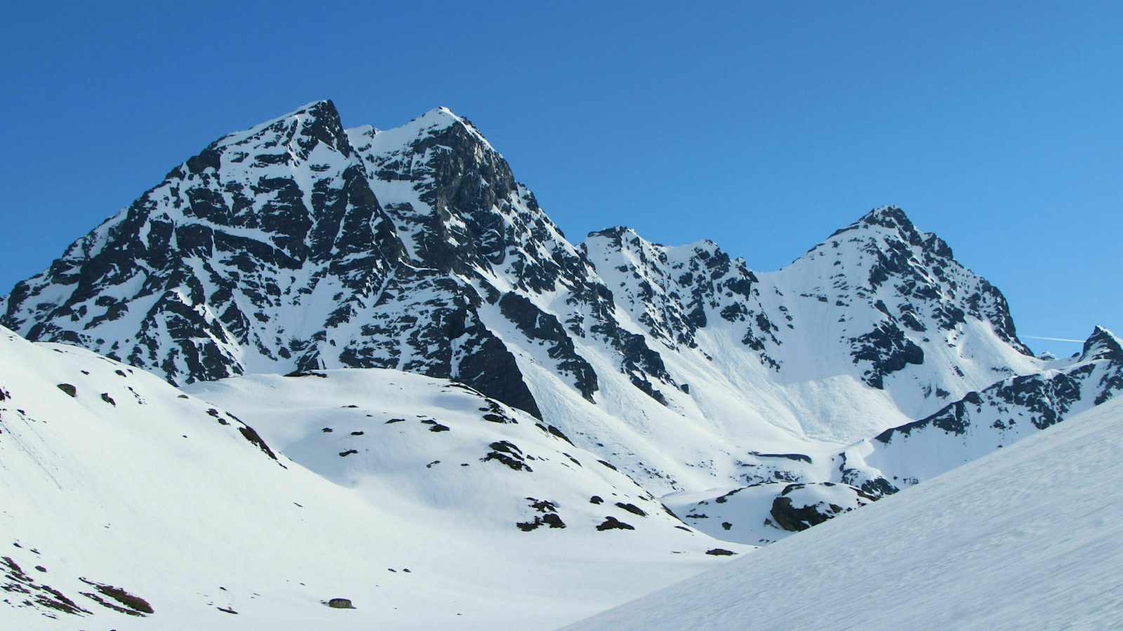 Pass da Fless in der Bündner Silvretta