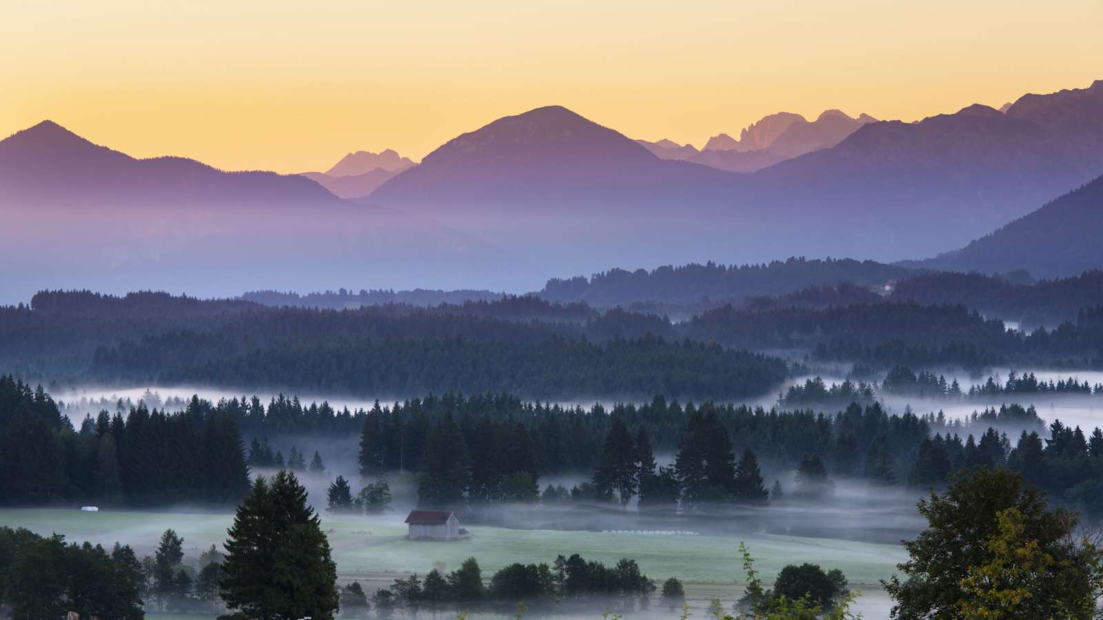 Pfaffenwinkel in Bayern: Naturschutzgebiet Hardt