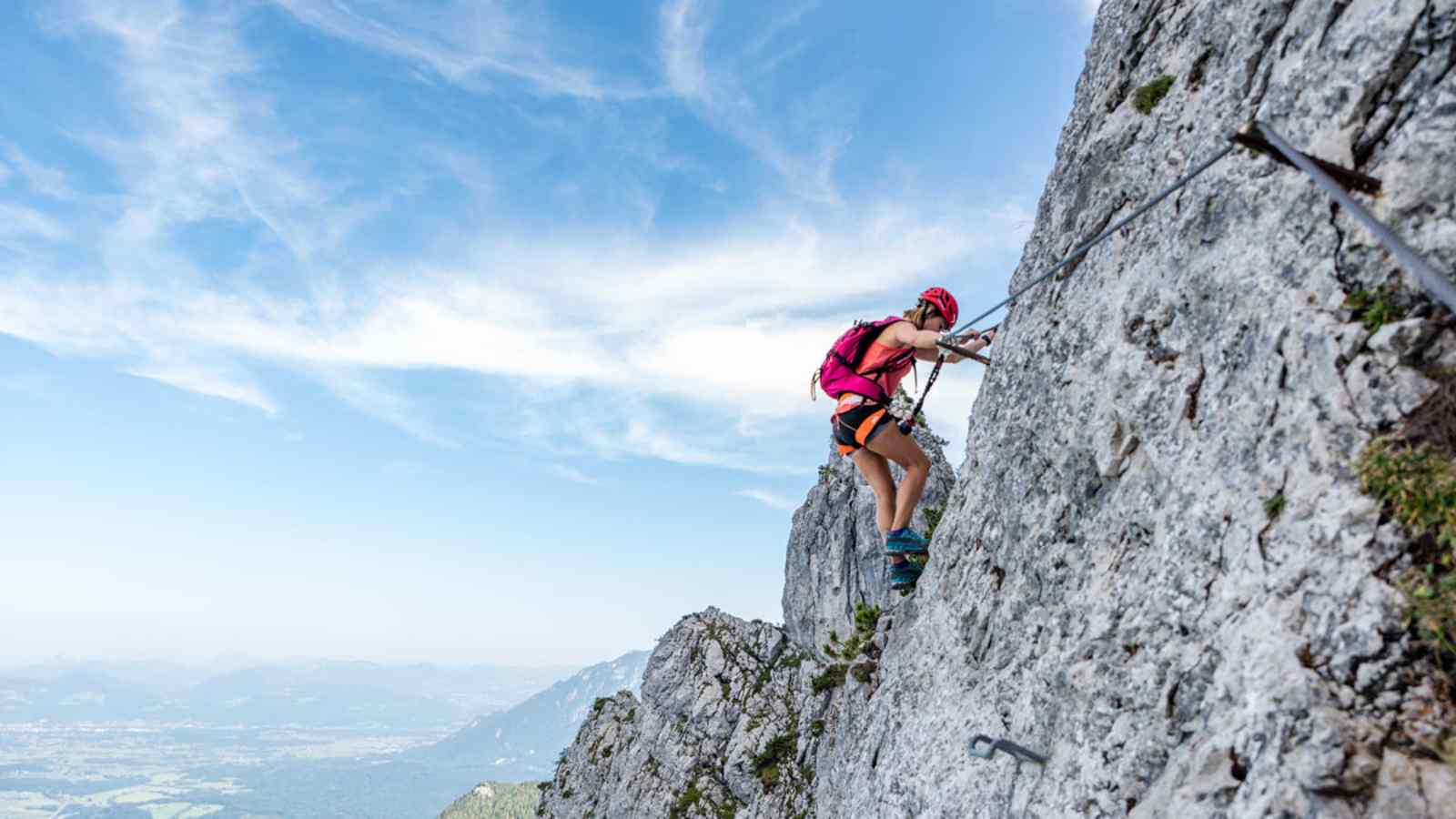 Der Pidinger Klettersteig am Hochstaufen (1.771 m)