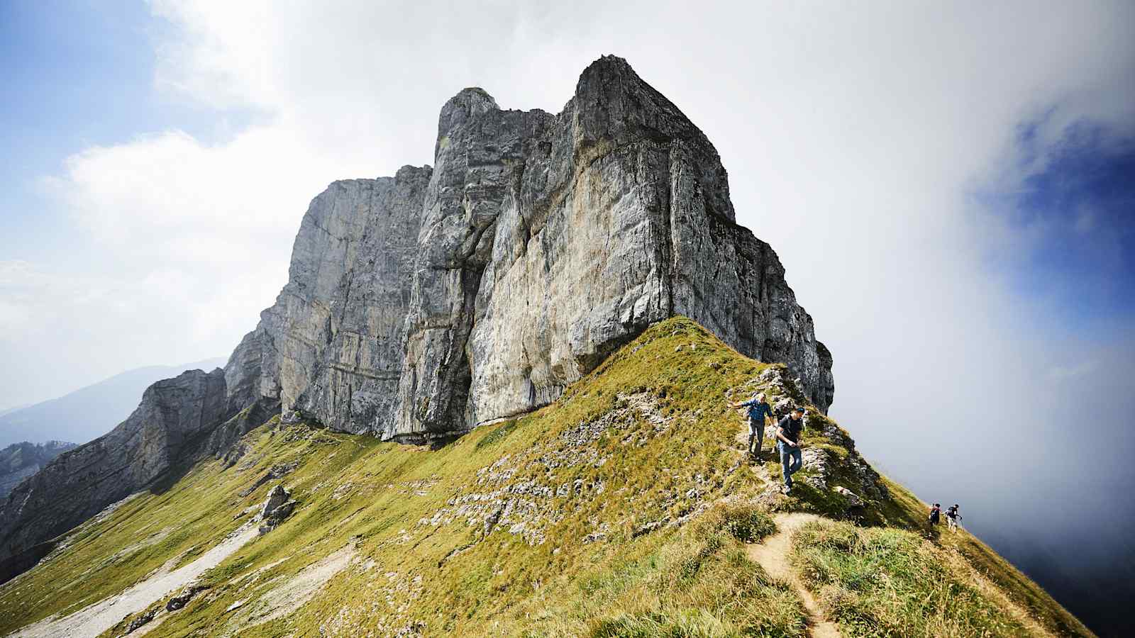 Pilatus bei Luzern in der Schweiz