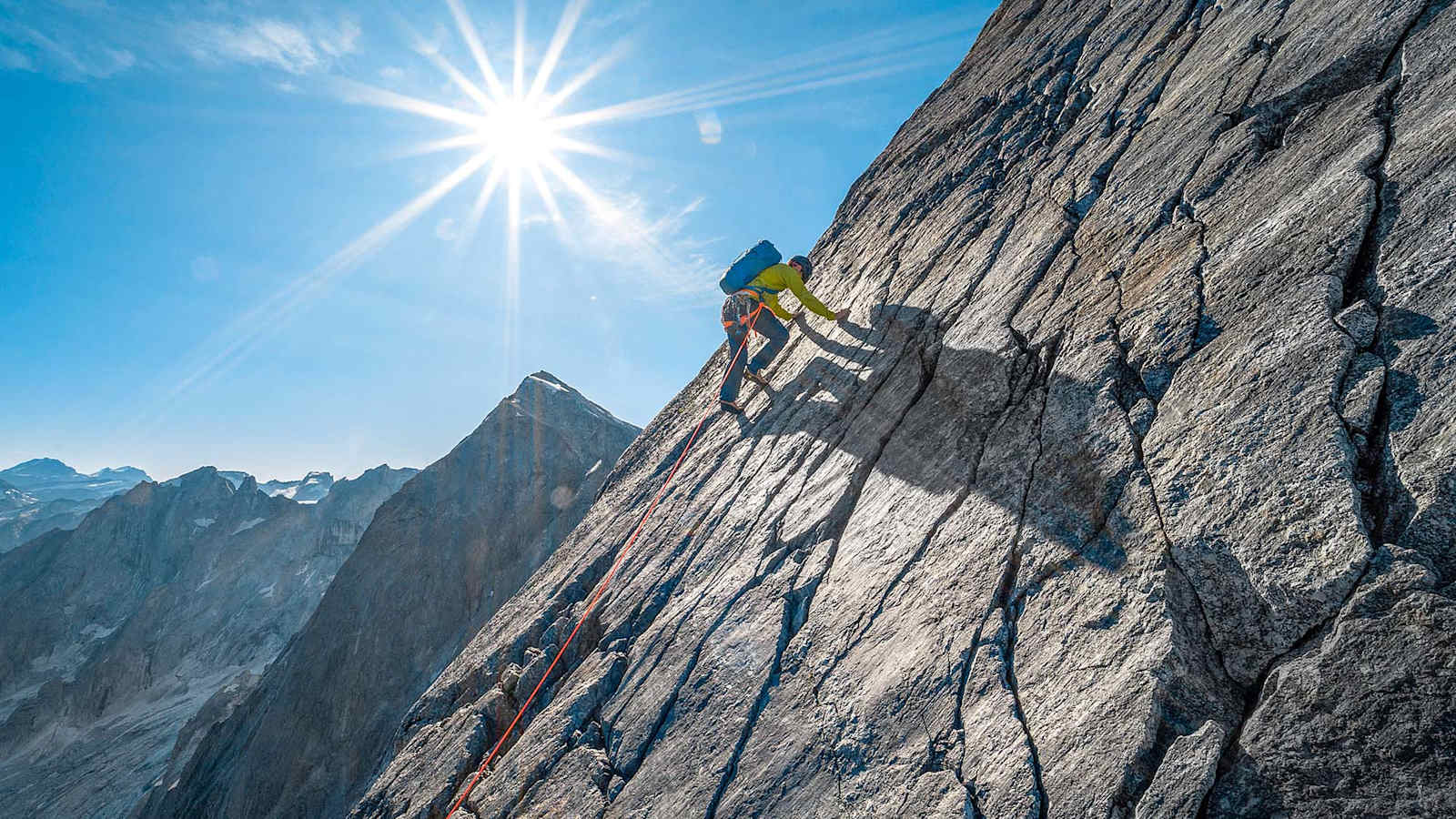 Klettern auf Granit