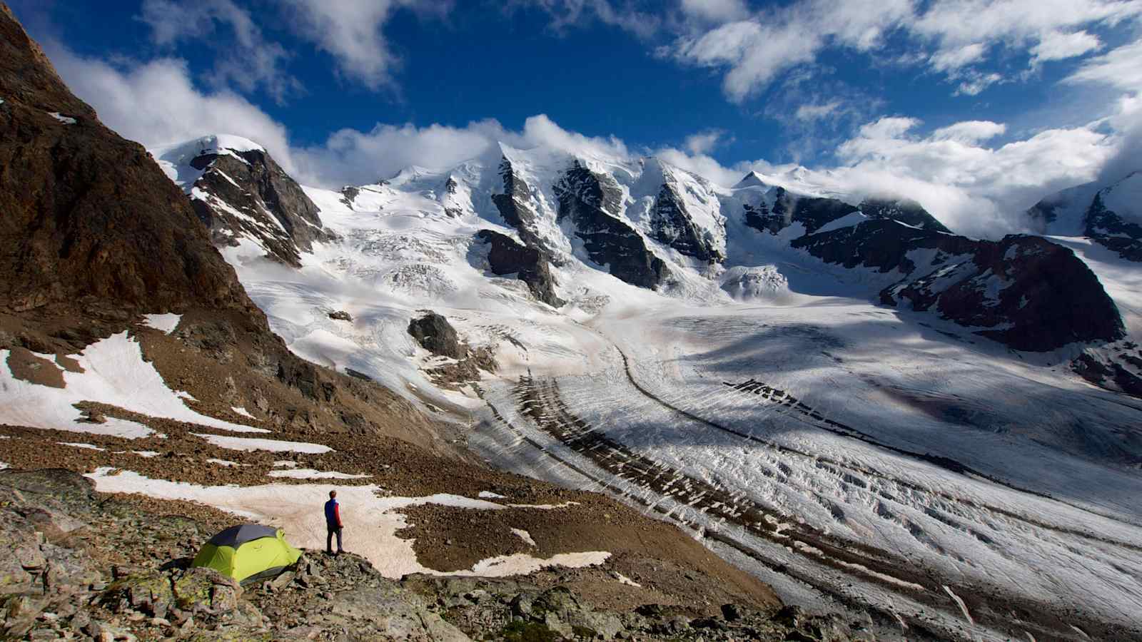 Piz Palü Engadin Salewa Basecamp Bergwelten