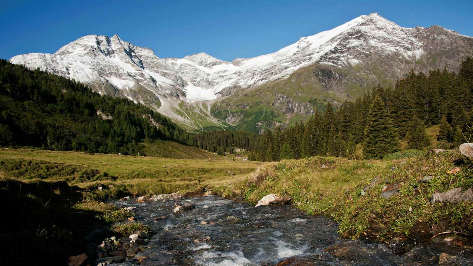 Raurisertal in der Salzburger Goldberggruppe in den Hohen Tauern