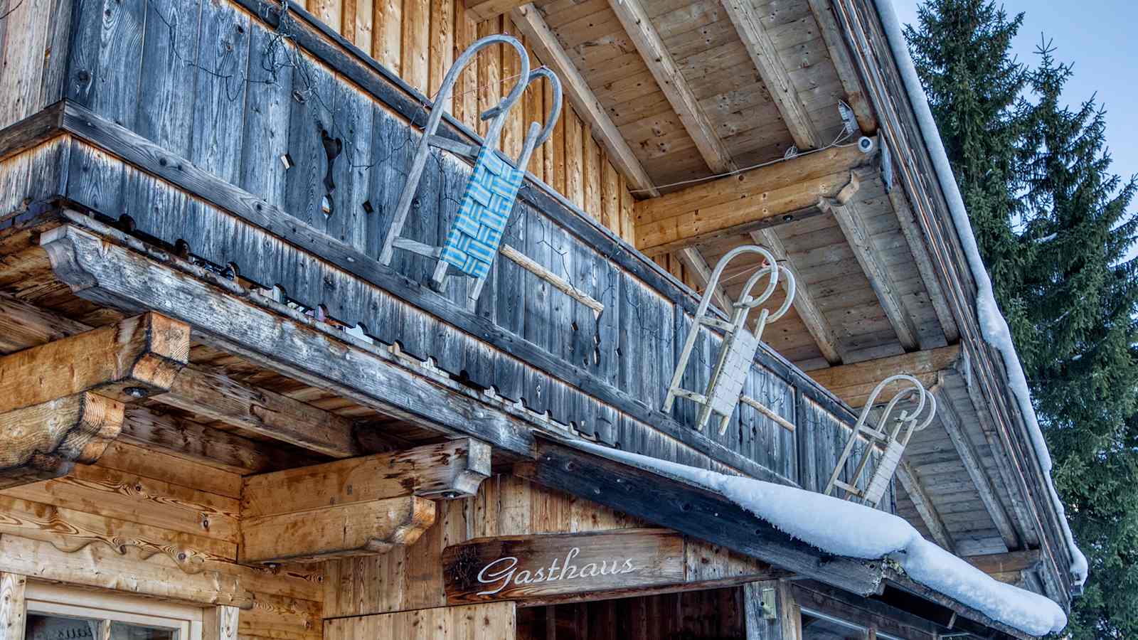 Rodlhütte, Rodeln, Achensee, Almhütte