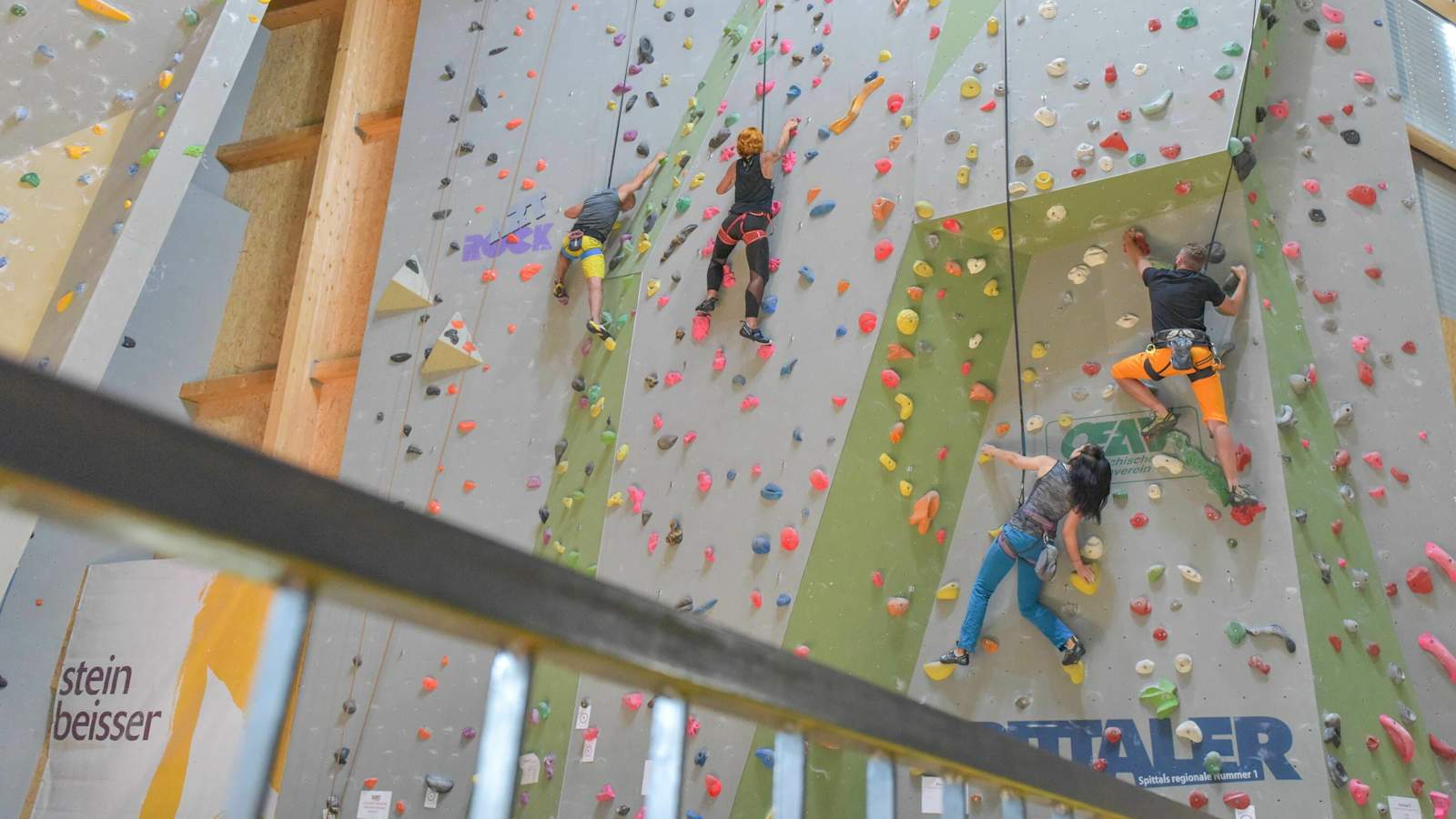 Kletterhalle Mühldorf indoor