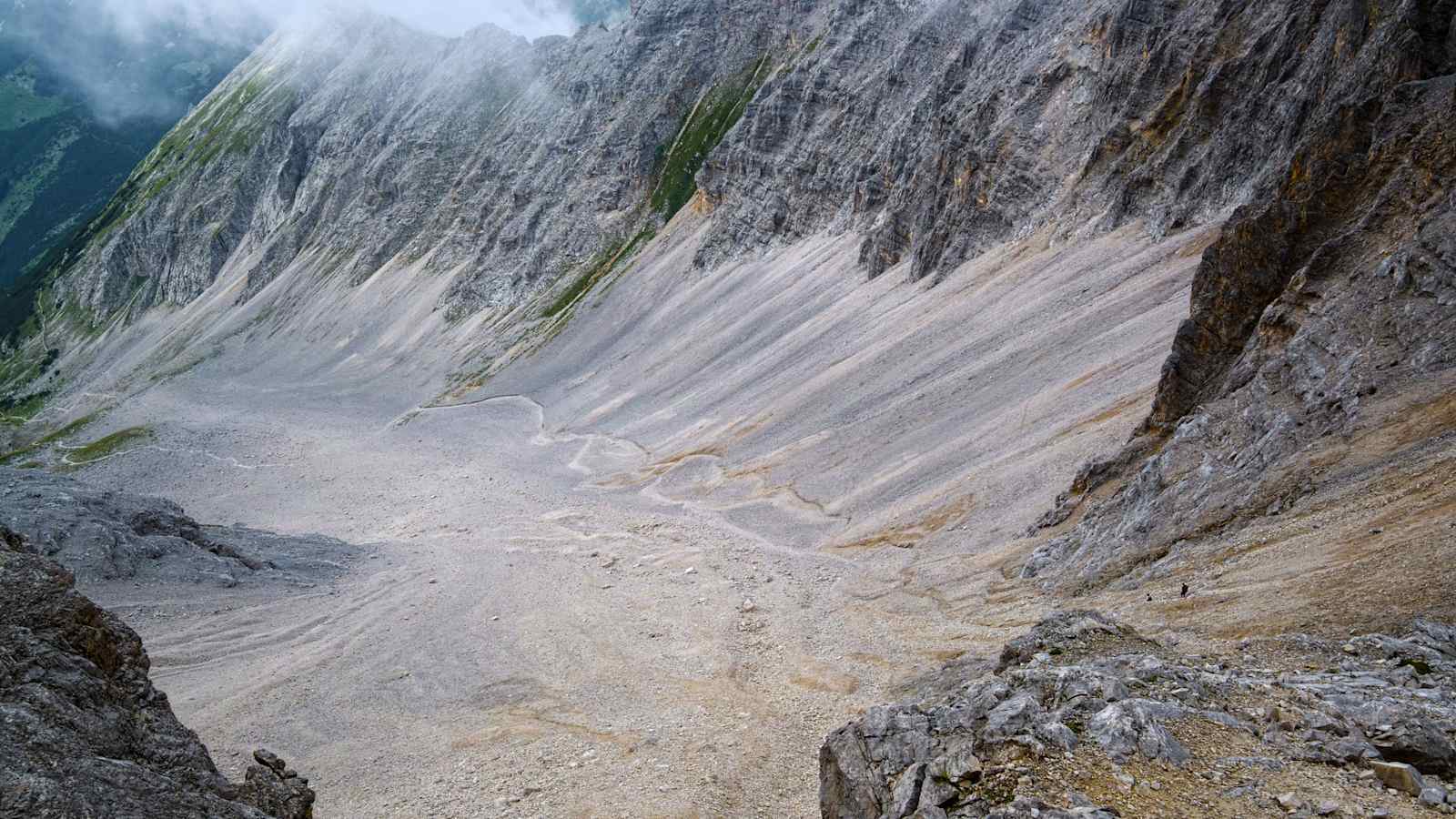 Schlauchkar im Tiroler Karwendel