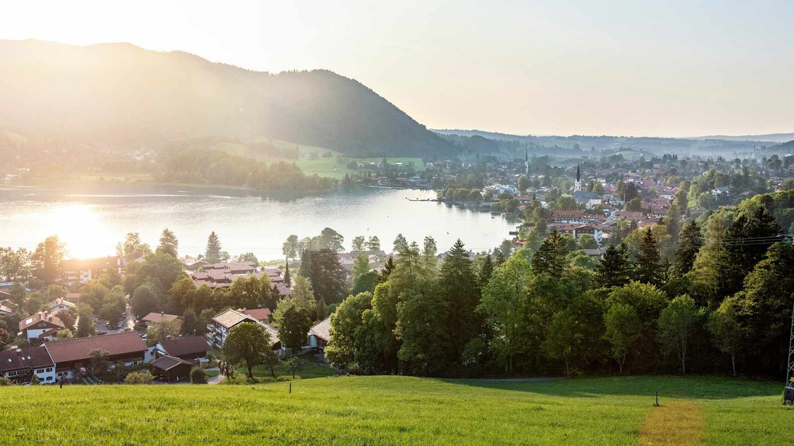 Der idyllische Ort Schliersee.